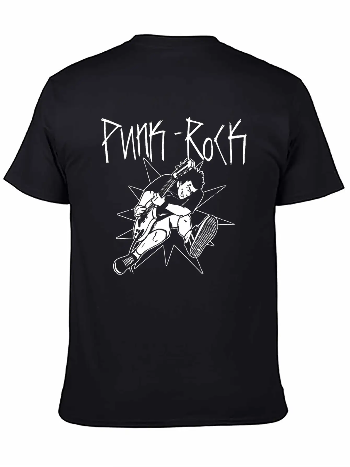 Punk Rocker On Stage Shirt Gift Unisex Casual T-Shirt – Clean Design For Daily Comfort