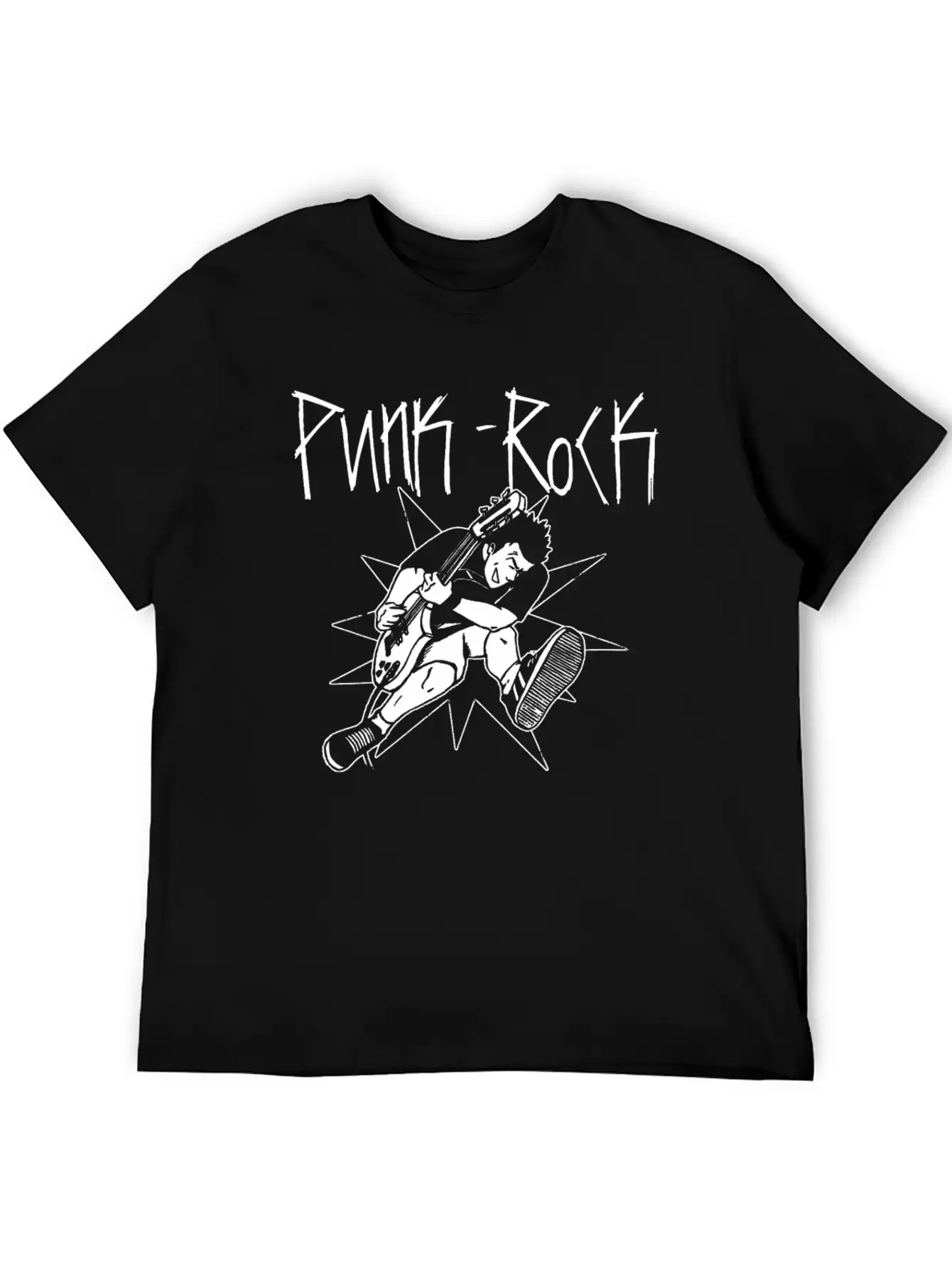 Punk Rocker On Stage Shirt Gift Unisex Casual T-Shirt – Clean Design For Daily Comfort