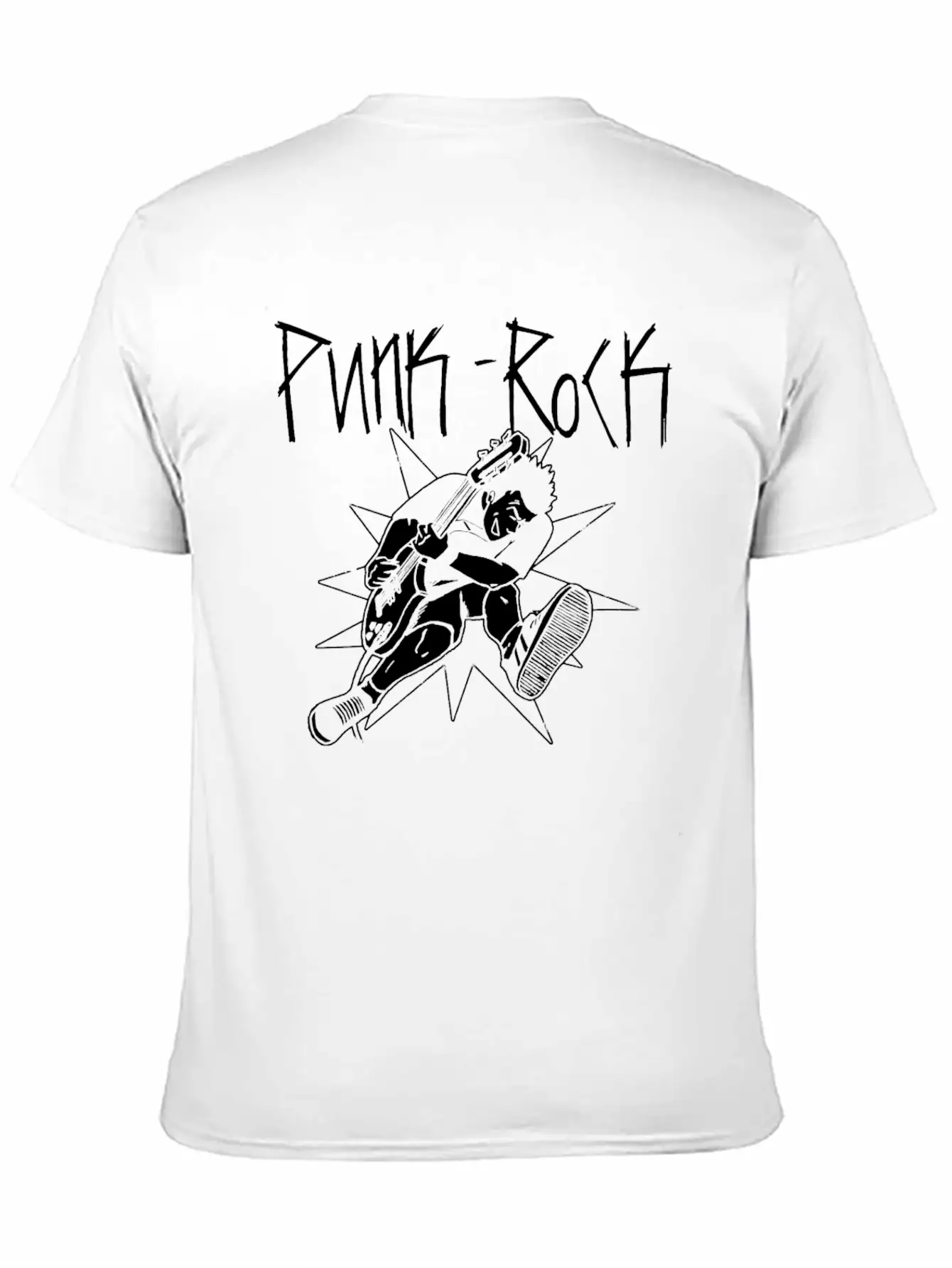 Punk Rocker On Stage Shirt Gift Unisex Casual T-Shirt – Clean Design For Daily Comfort