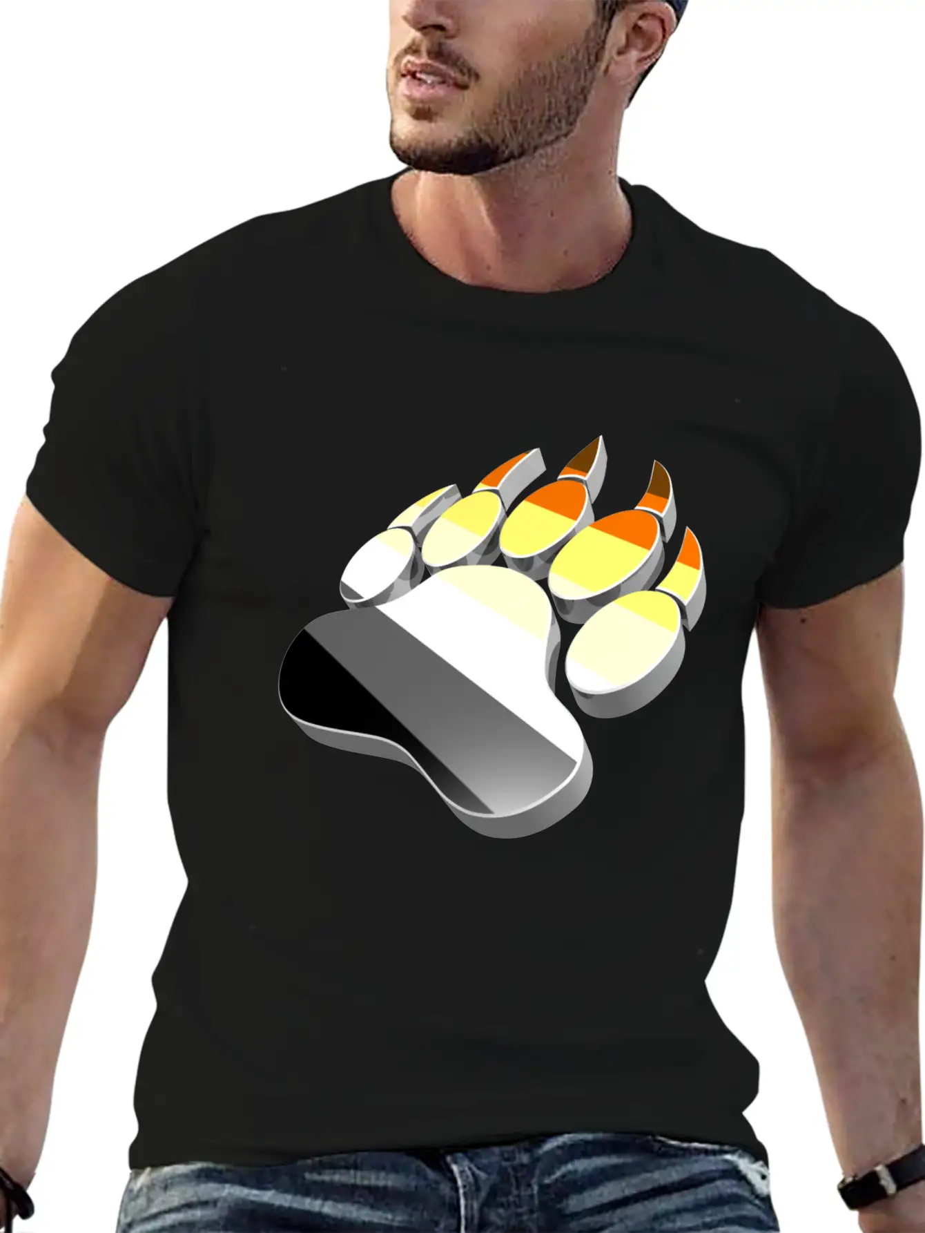 Puppy Play Bear Pup Play Lightweight Cotton T-Shirt – Daily Comfort Graphic Shirt