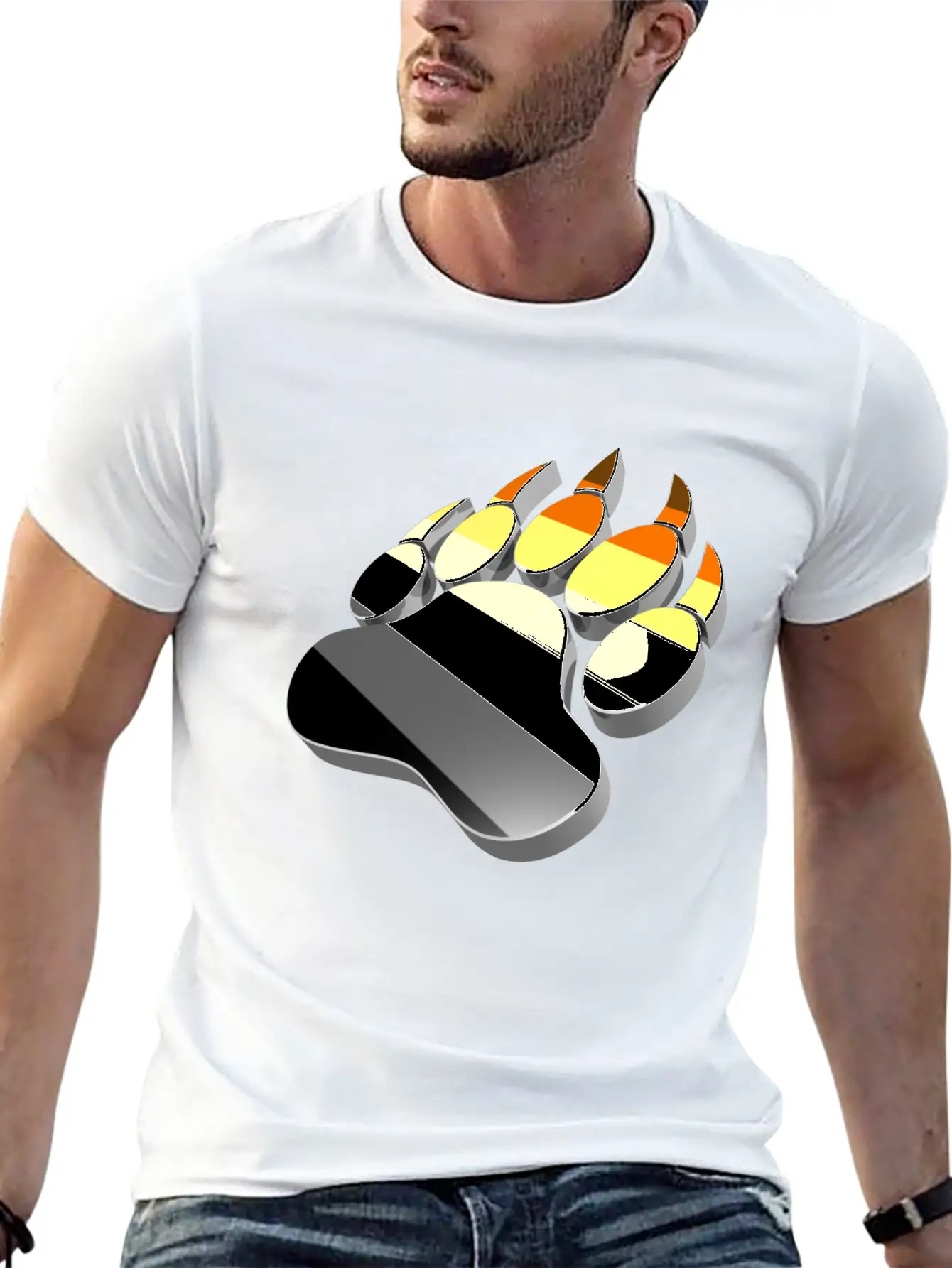 Puppy Play Bear Pup Play Lightweight Cotton T-Shirt – Daily Comfort Graphic Shirt