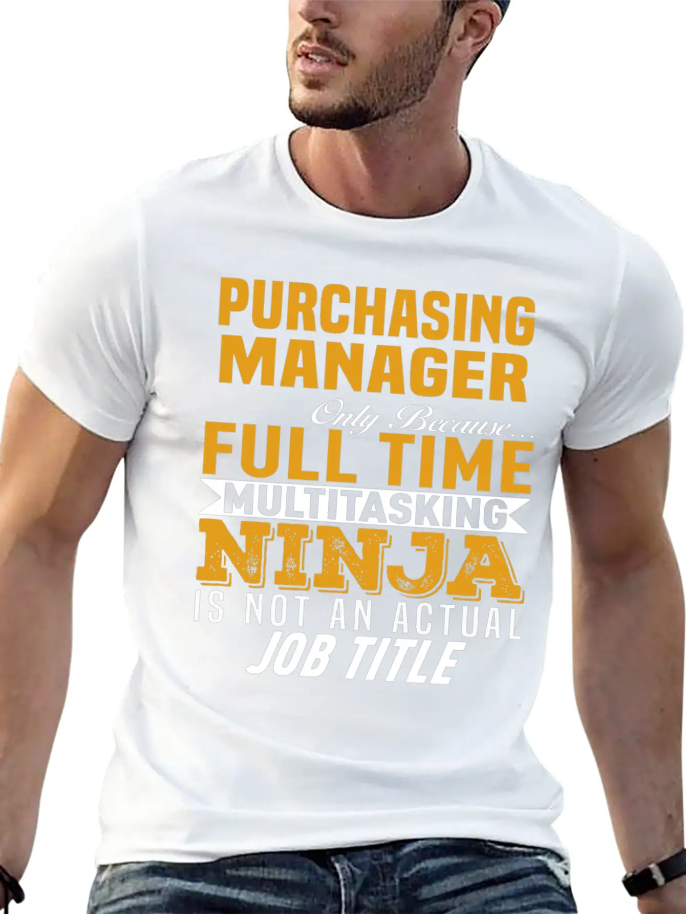Purchasing Manager Unisex Casual T-Shirt – Clean Design For Daily Comfort