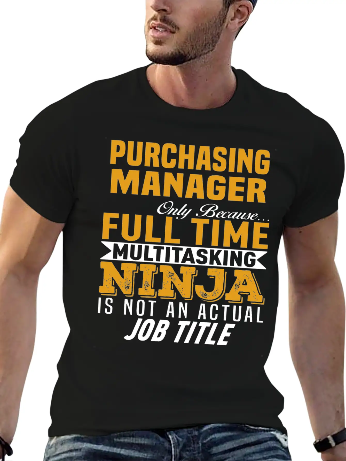 Purchasing Manager Unisex Casual T-Shirt – Clean Design For Daily Comfort