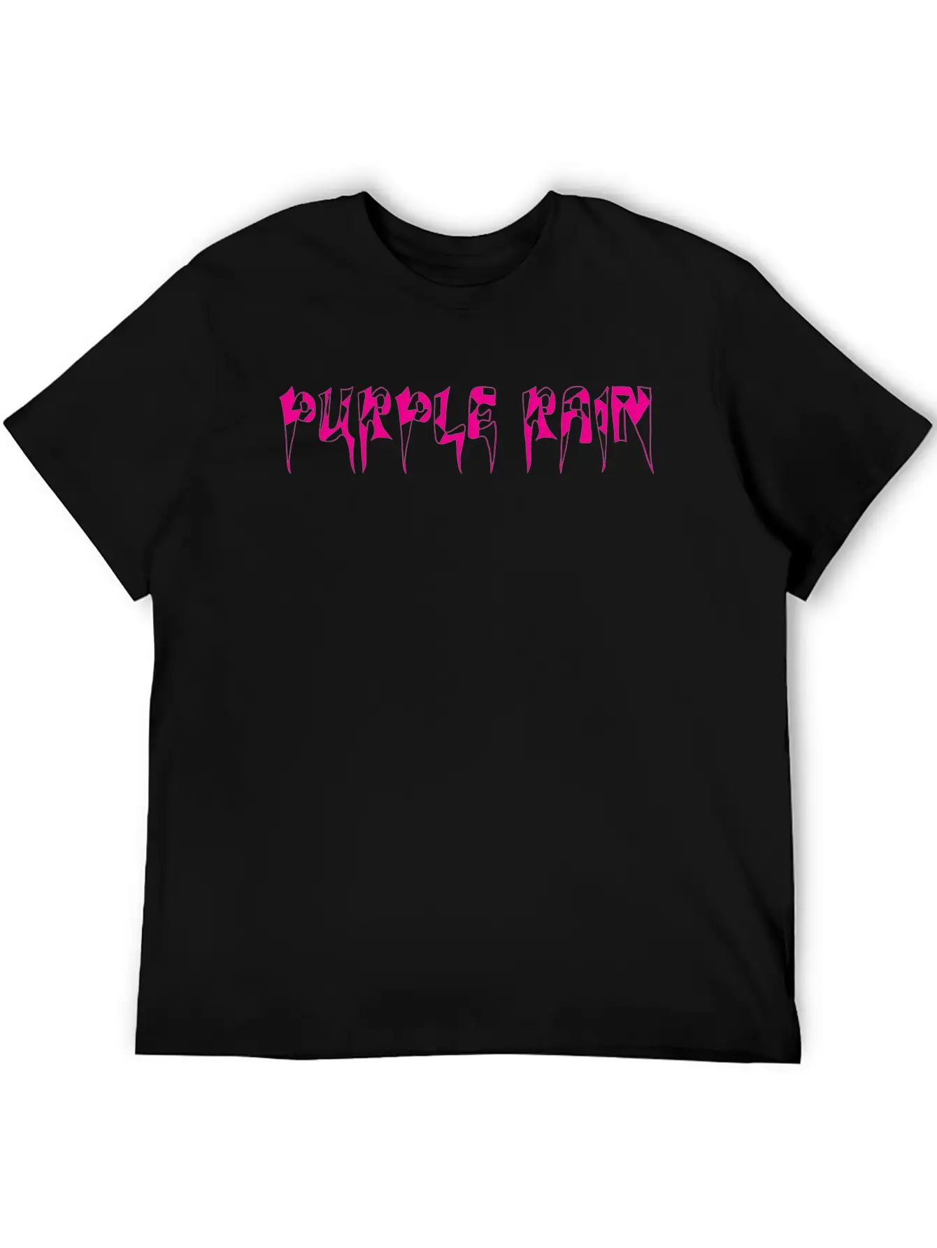 Purple Rain Essential Cotton Tee For Daily Outfits – Unisex Style
