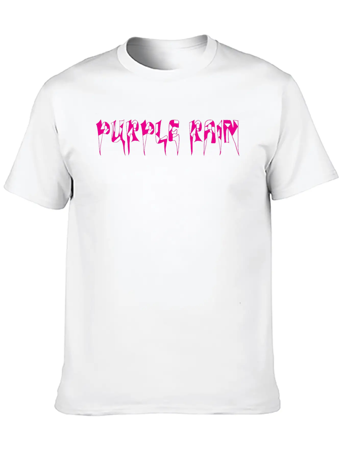 Purple Rain Essential Cotton Tee For Daily Outfits – Unisex Style