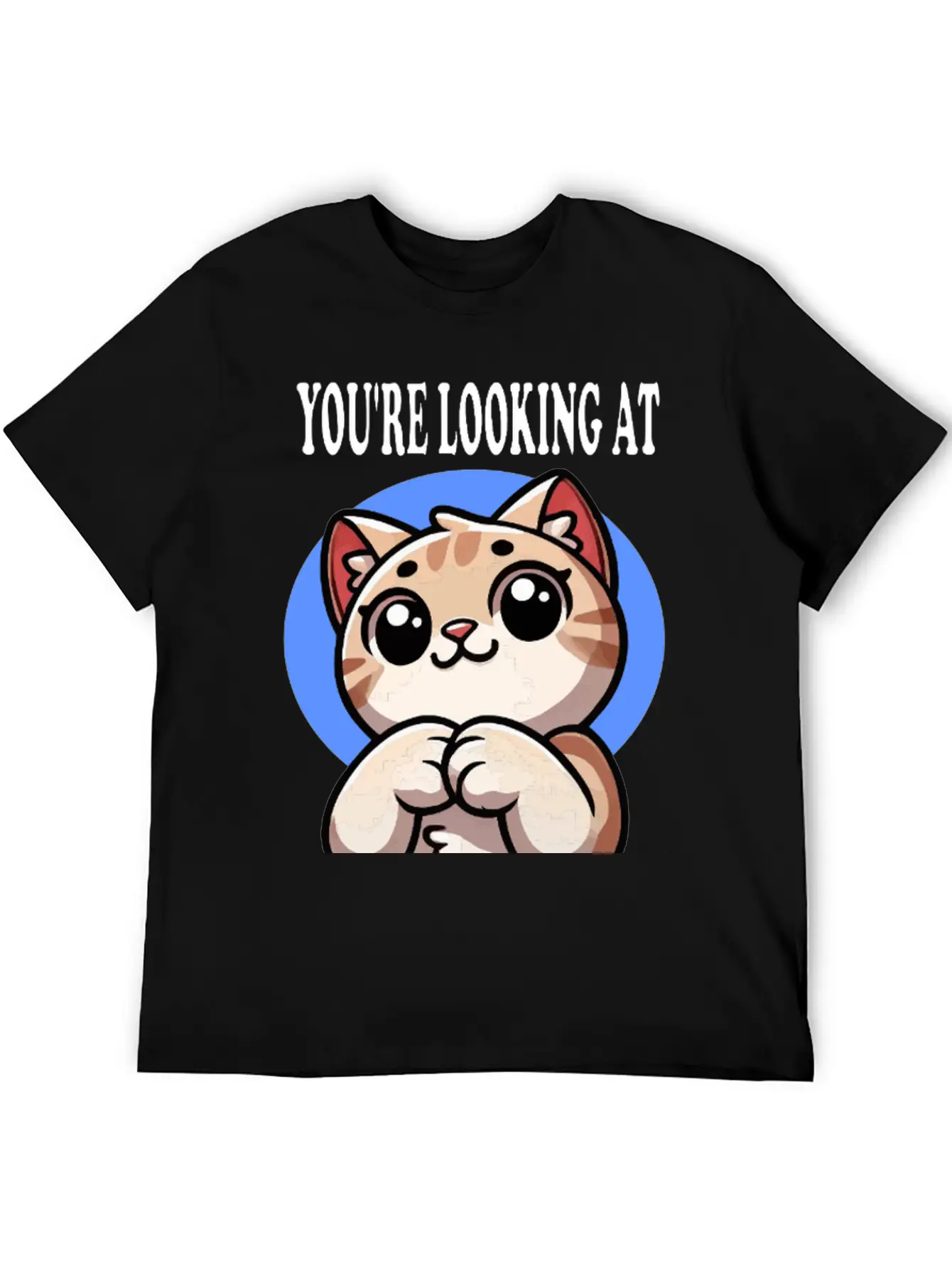 Purrfection Cat Design – Confident & Cute Soft Cotton Short Sleeve Tee – Unisex Wardrobe Staple
