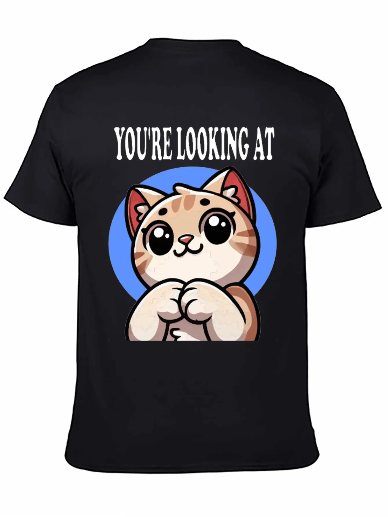 Purrfection Cat Design – Confident & Cute Soft Cotton Short Sleeve Tee – Unisex Wardrobe Staple