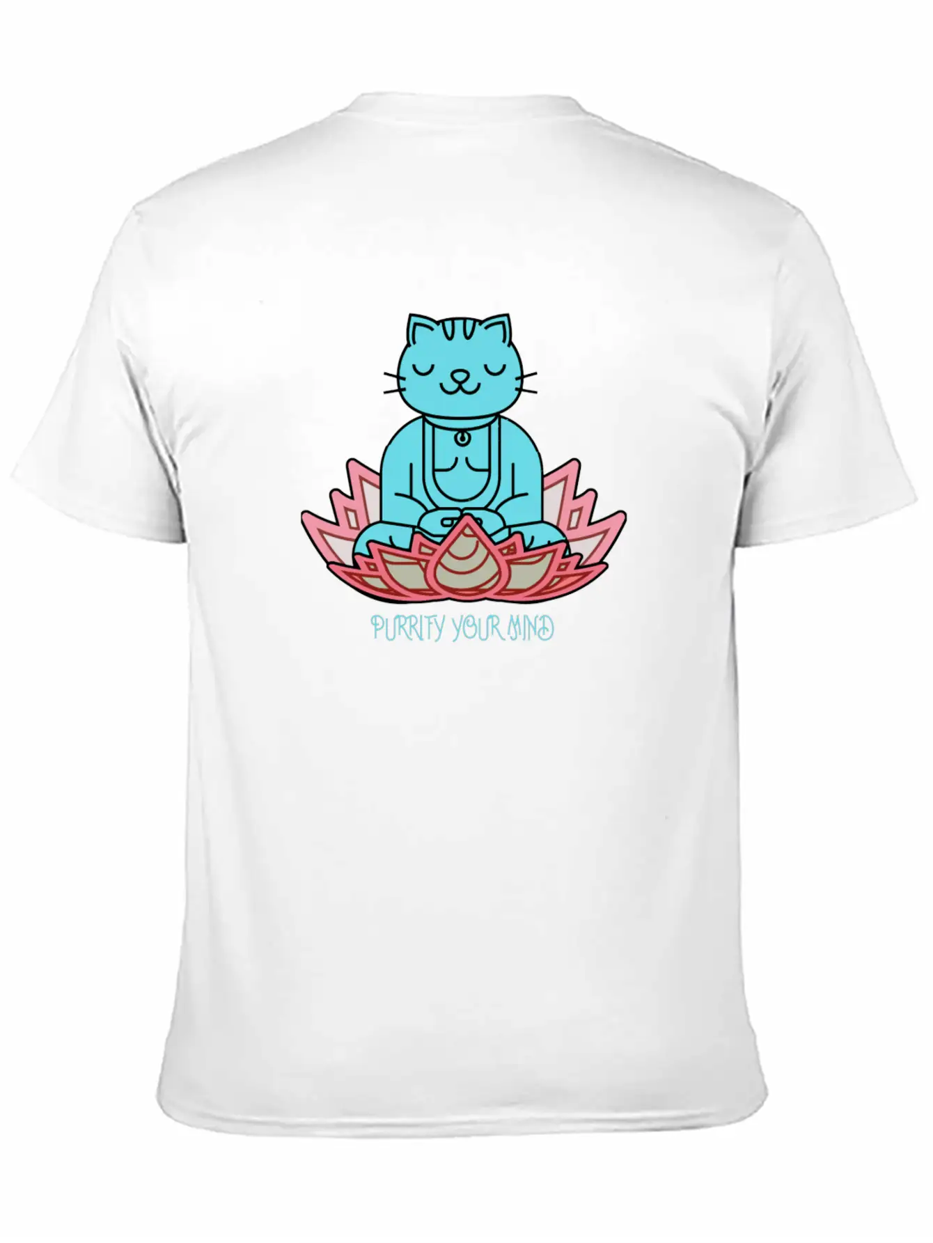 Purrify Your Mind Unisex Casual T-Shirt – Clean Design For Daily Comfort