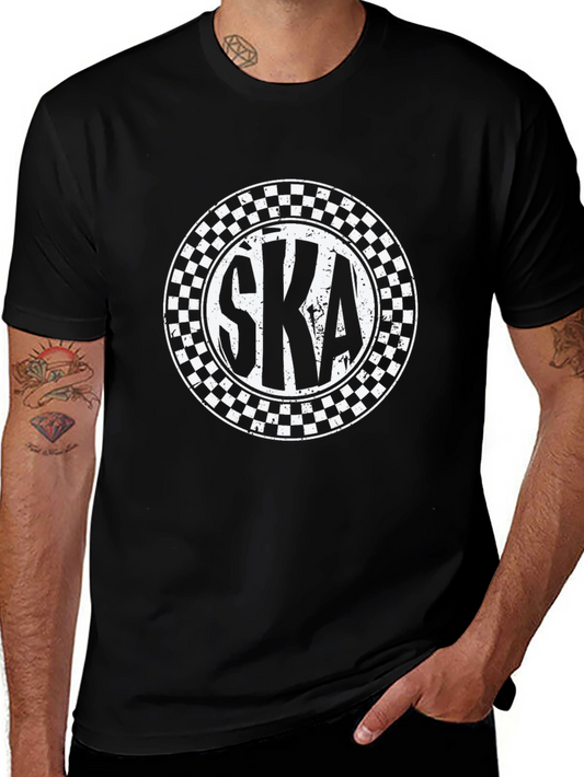 Ska Circle Black T-Shirt