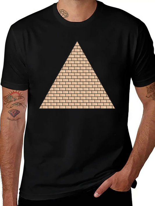 Pyramid Lightweight Cotton T-Shirt – Daily Comfort Graphic Shirt