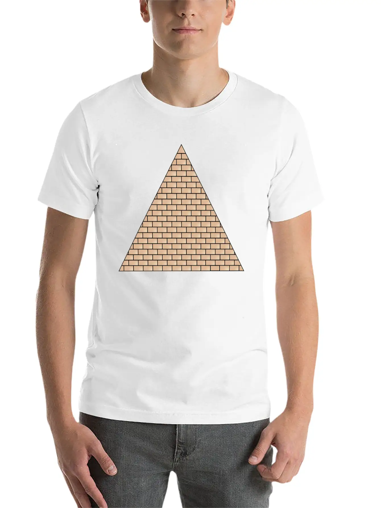 Pyramid Lightweight Cotton T-Shirt – Daily Comfort Graphic Shirt