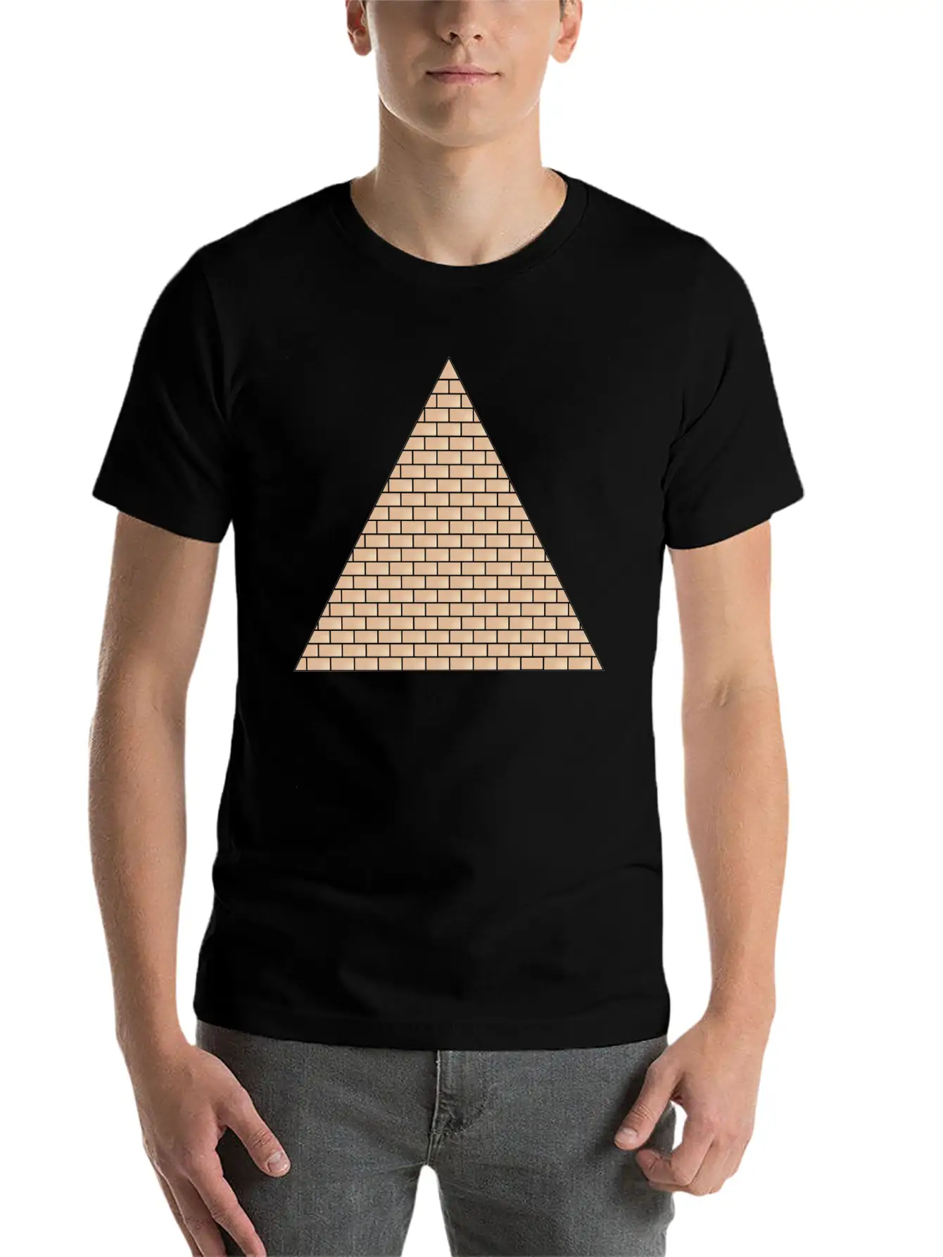 Pyramid Lightweight Cotton T-Shirt – Daily Comfort Graphic Shirt