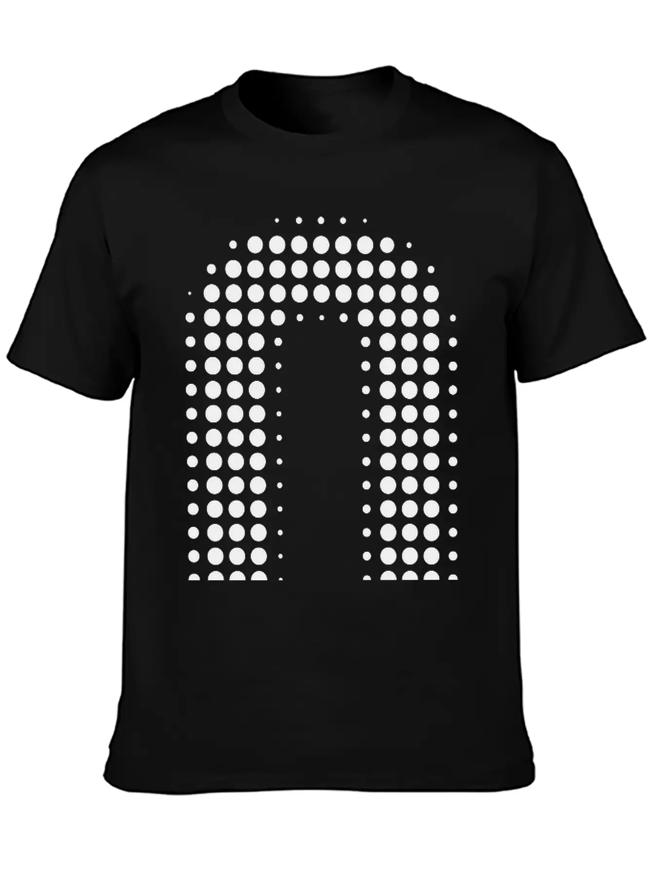 Q Letter Dot Pattern Gift Stylish Everyday T-Shirt – Unisex Basic Cotton Tee