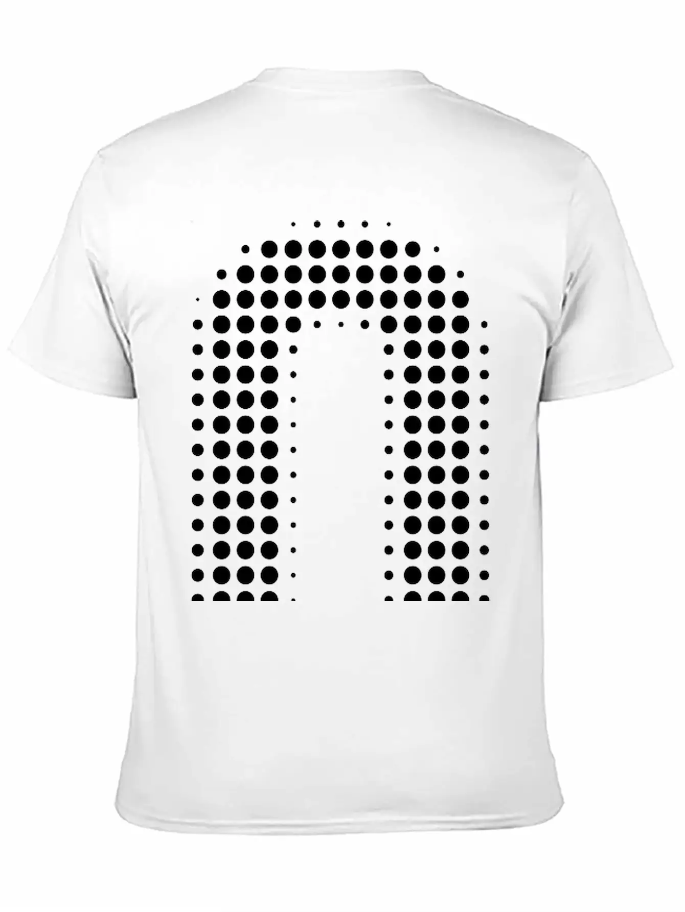 Q Letter Dot Pattern Gift Stylish Everyday T-Shirt – Unisex Basic Cotton Tee