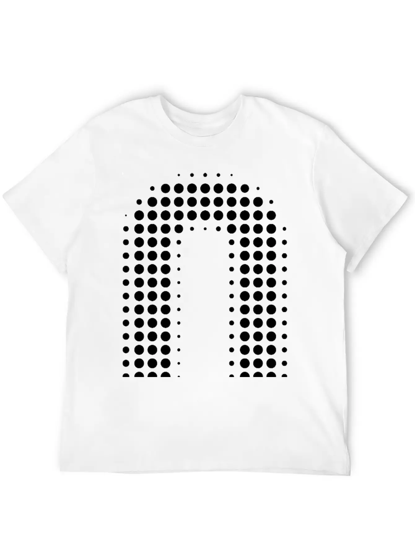 Q Letter Dot Pattern Gift Stylish Everyday T-Shirt – Unisex Basic Cotton Tee