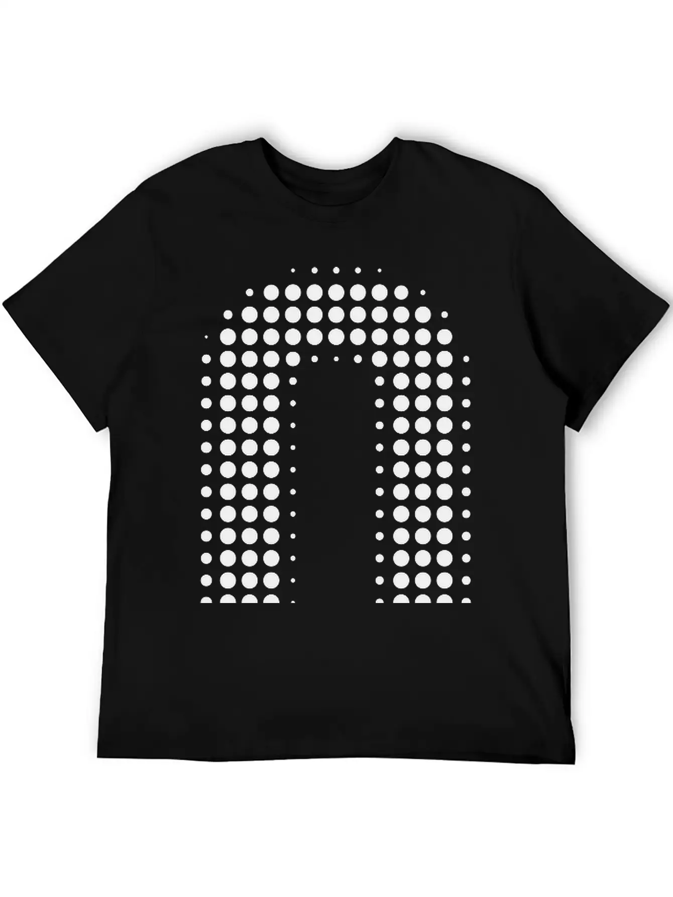 Q Letter Dot Pattern Gift Stylish Everyday T-Shirt – Unisex Basic Cotton Tee