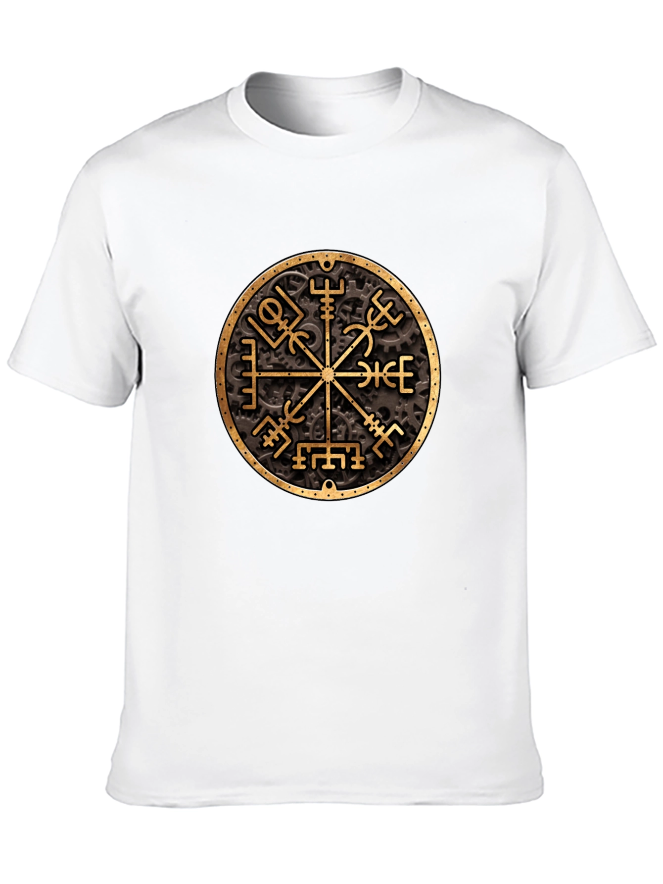 Vegvisir Compass Black T-Shirt