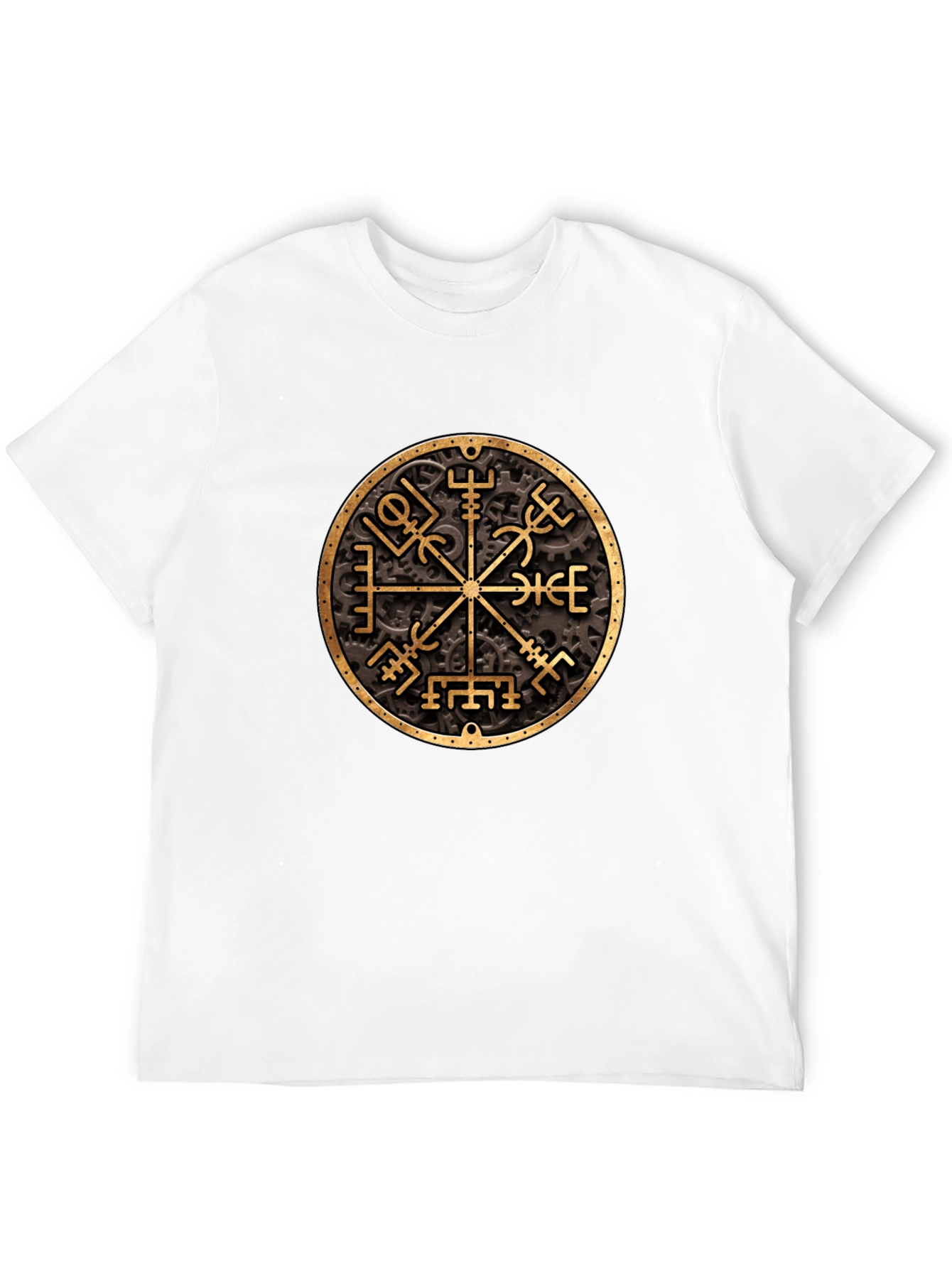Vegvisir Compass Black T-Shirt