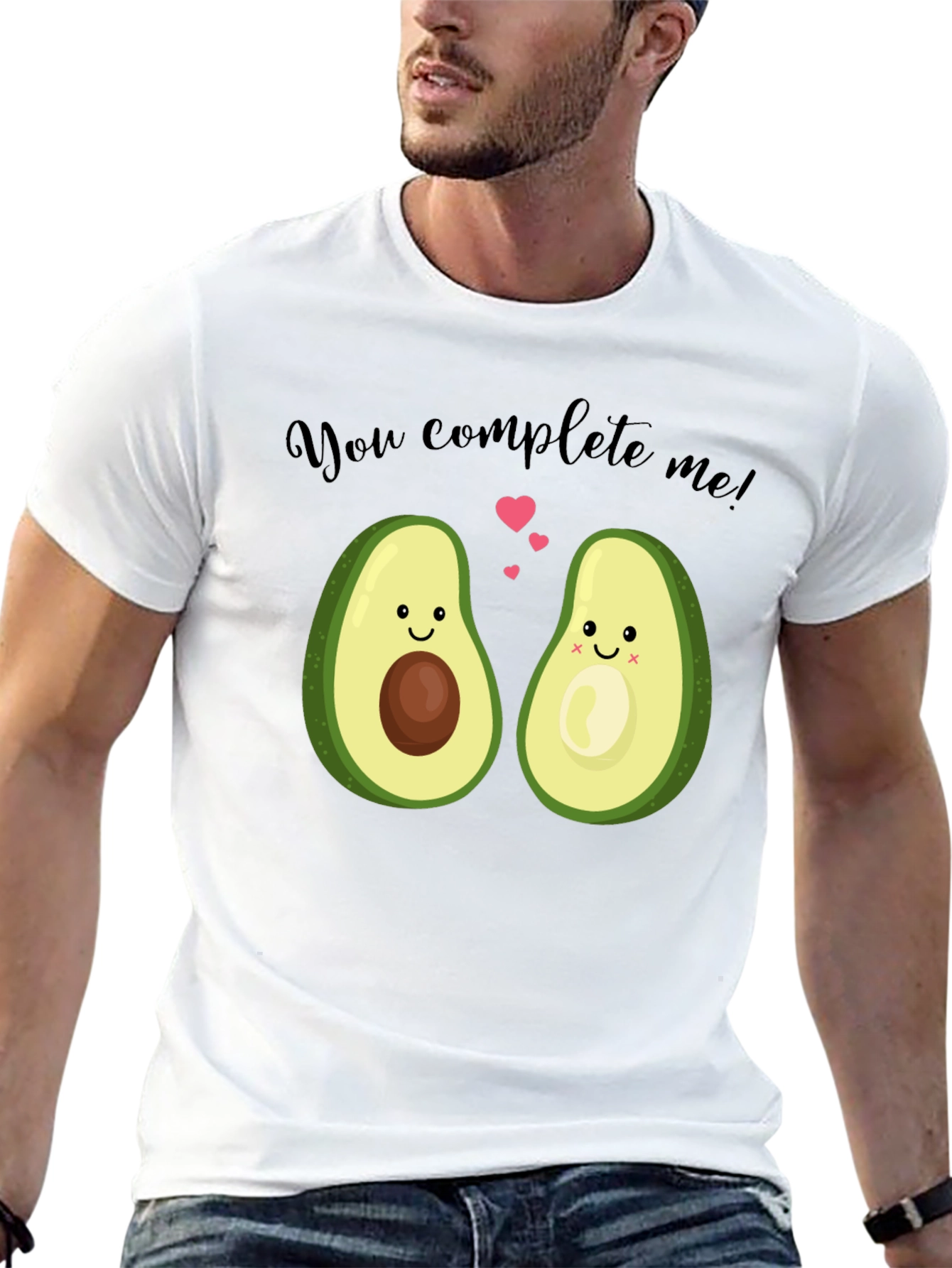 Avocado Couple T-Shirt - You Complete Me