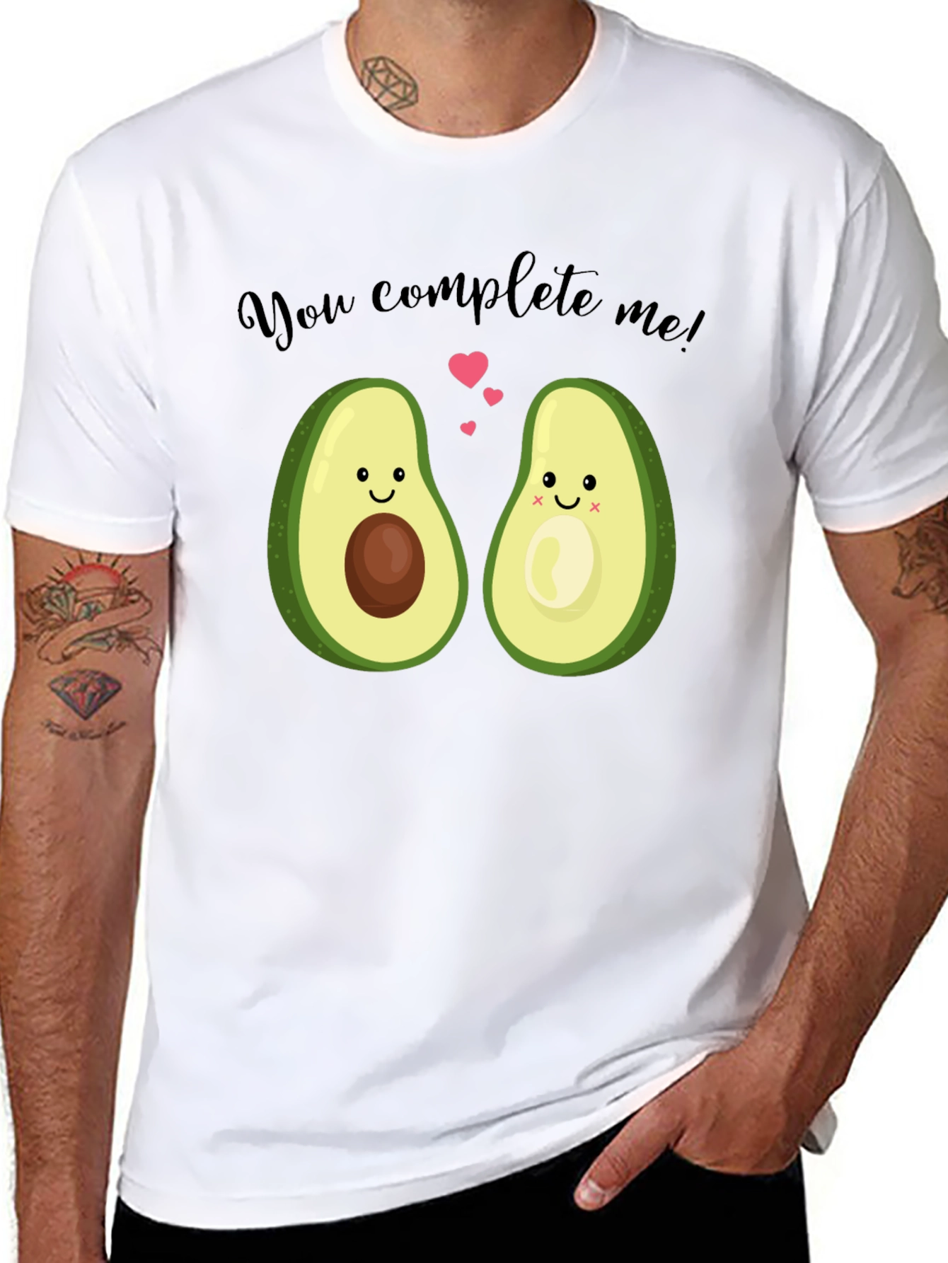 Avocado Couple T-Shirt - You Complete Me