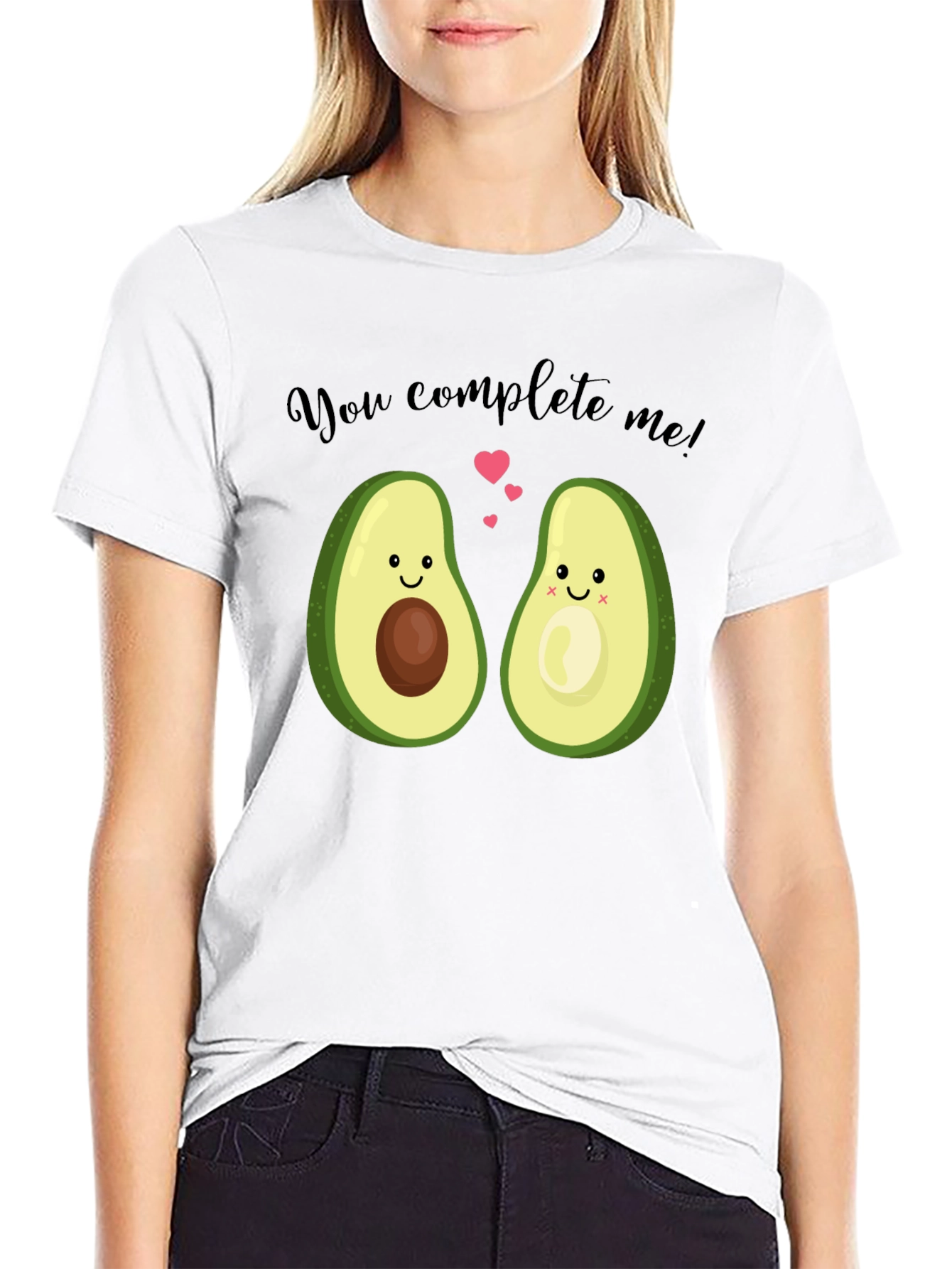 Avocado Couple T-Shirt - You Complete Me