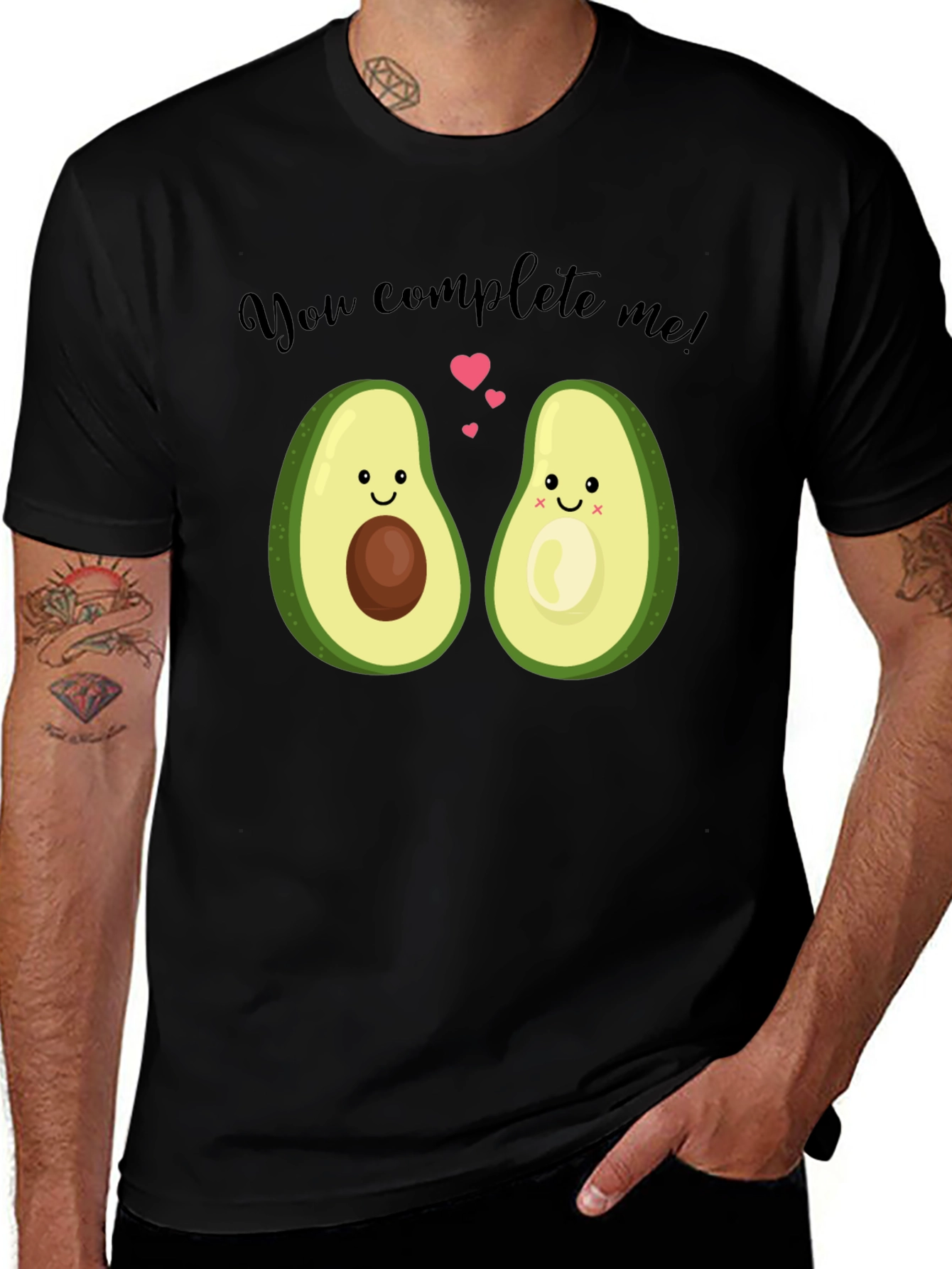 Avocado Couple T-Shirt - You Complete Me