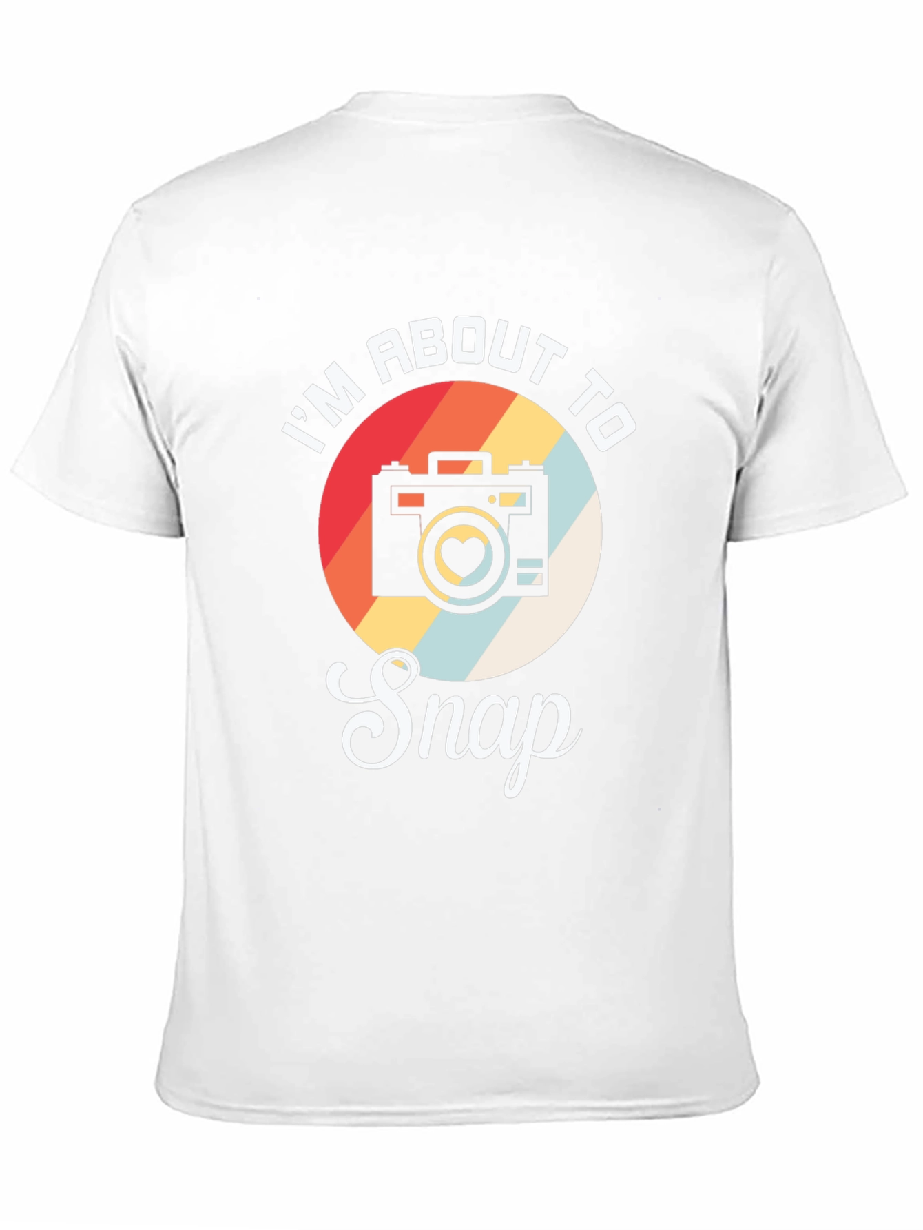 Retro Camera T-Shirt - Im About To Snap