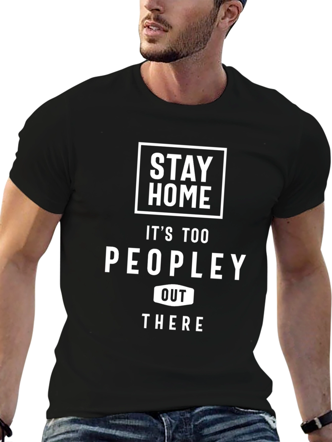 Stay Home Funny T-Shirt