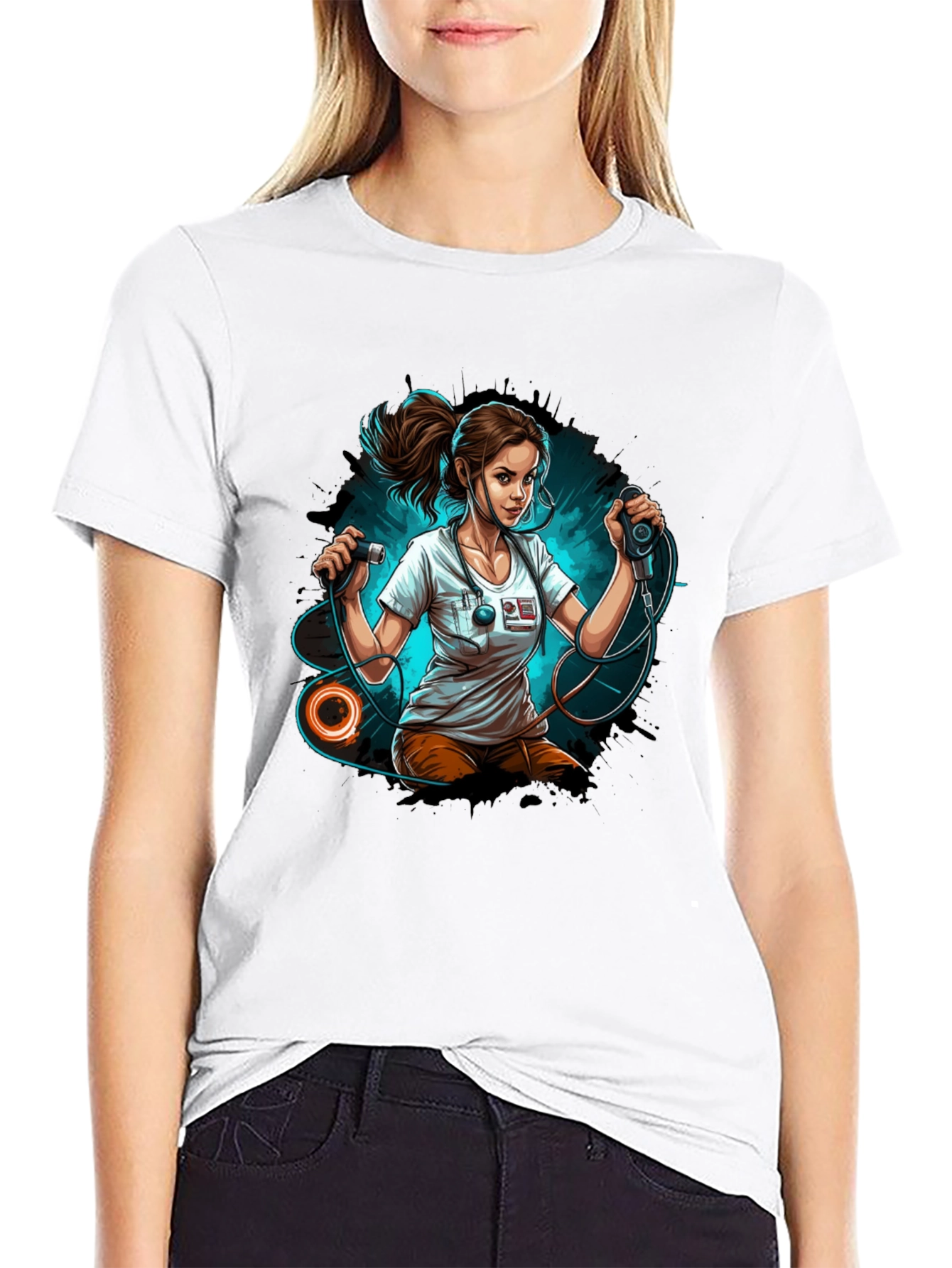 Nurse T-Shirt - Fitness Professional Graphic Tee