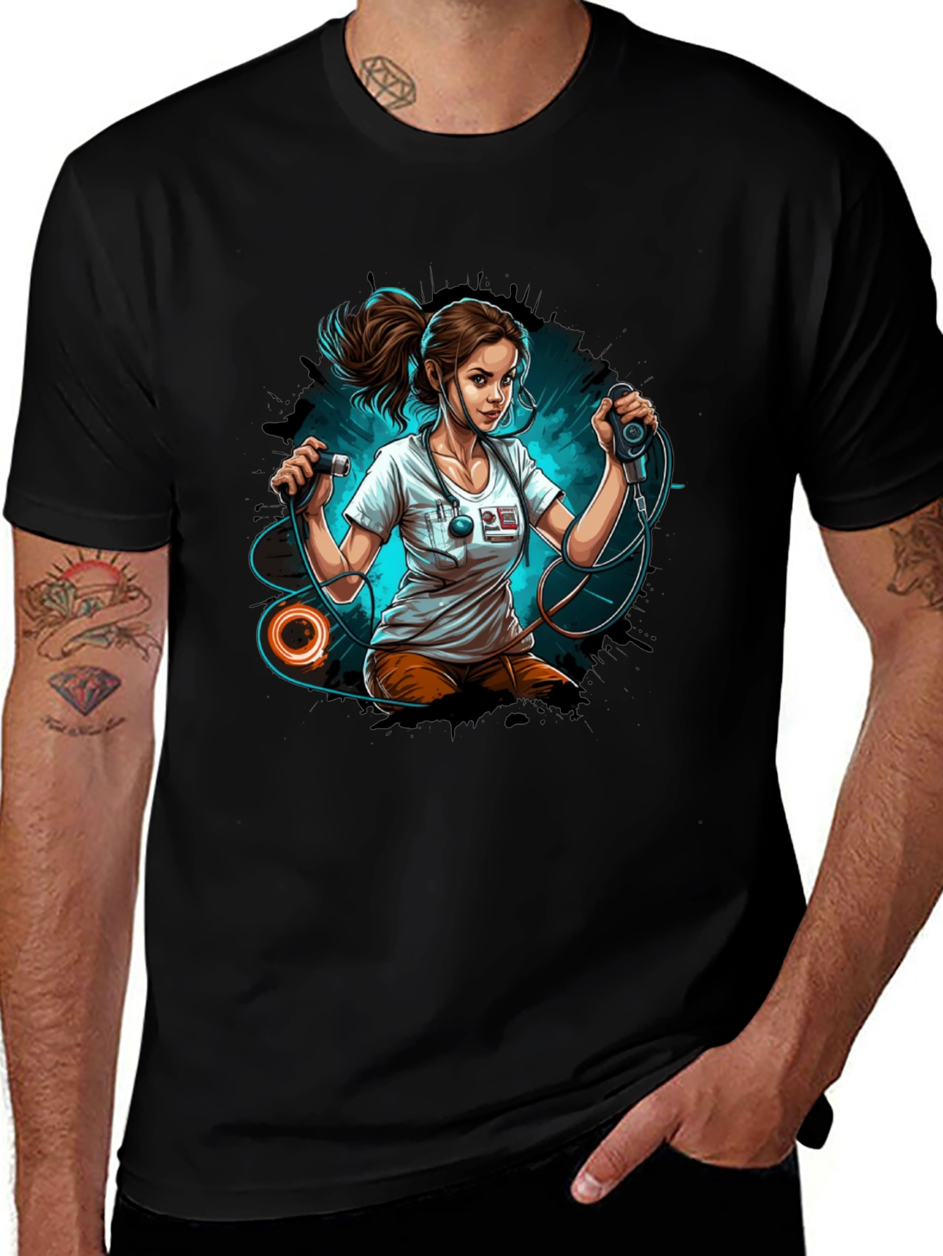 Nurse T-Shirt - Fitness Professional Graphic Tee