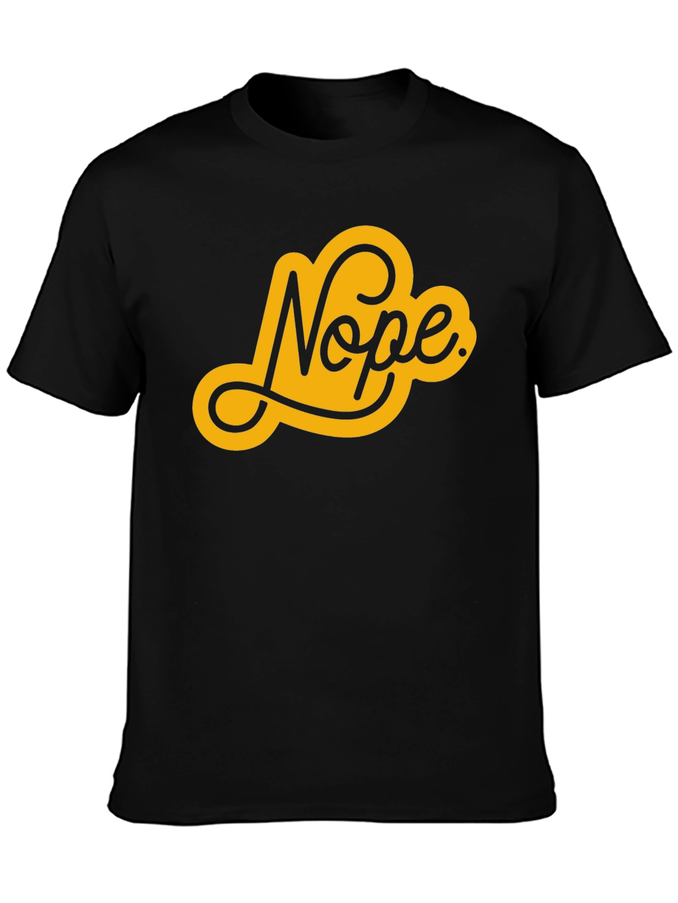 Nope Graphic Tee - Stylish Casual Comfort