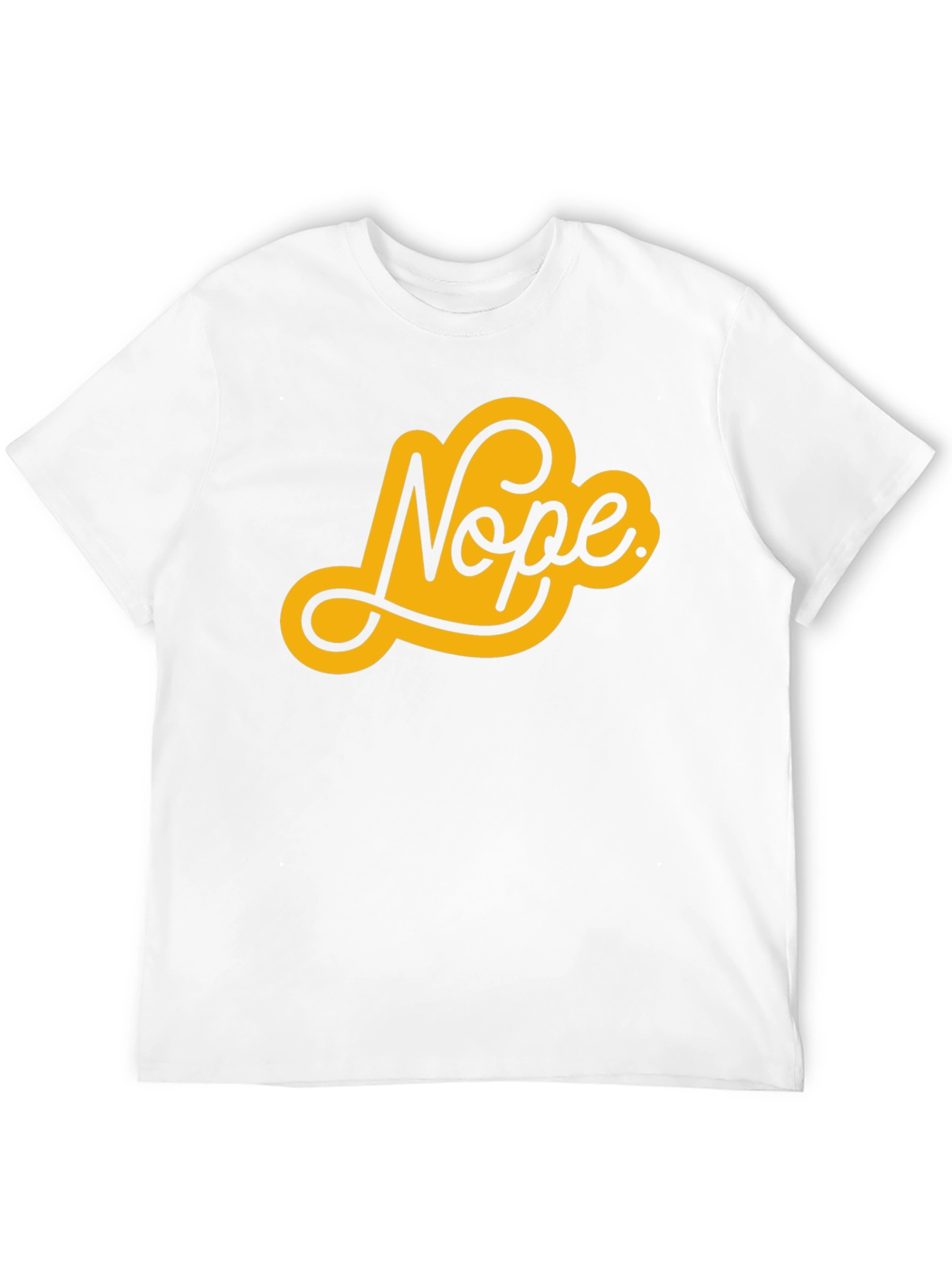 Nope Graphic Tee - Stylish Casual Comfort