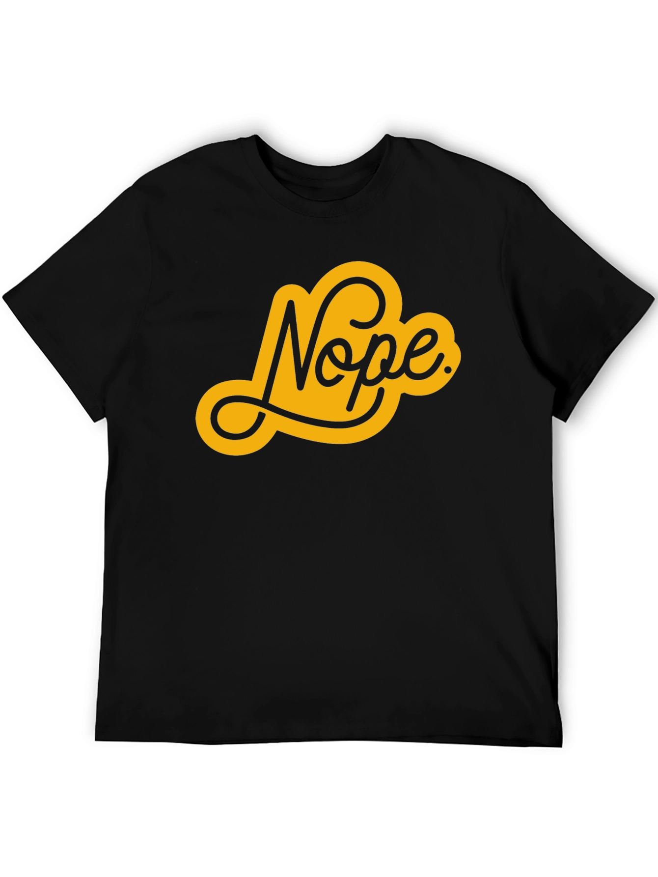 Nope Graphic Tee - Stylish Casual Comfort