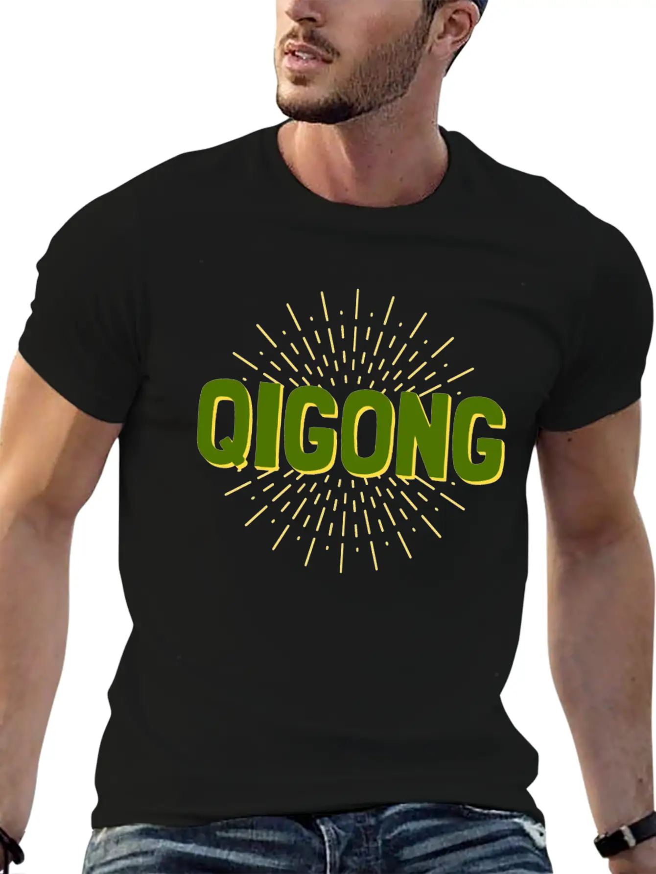 Qigong Qi Gong Chinese Exercise Gift Soft Cotton Short Sleeve Tee – Unisex Wardrobe Staple