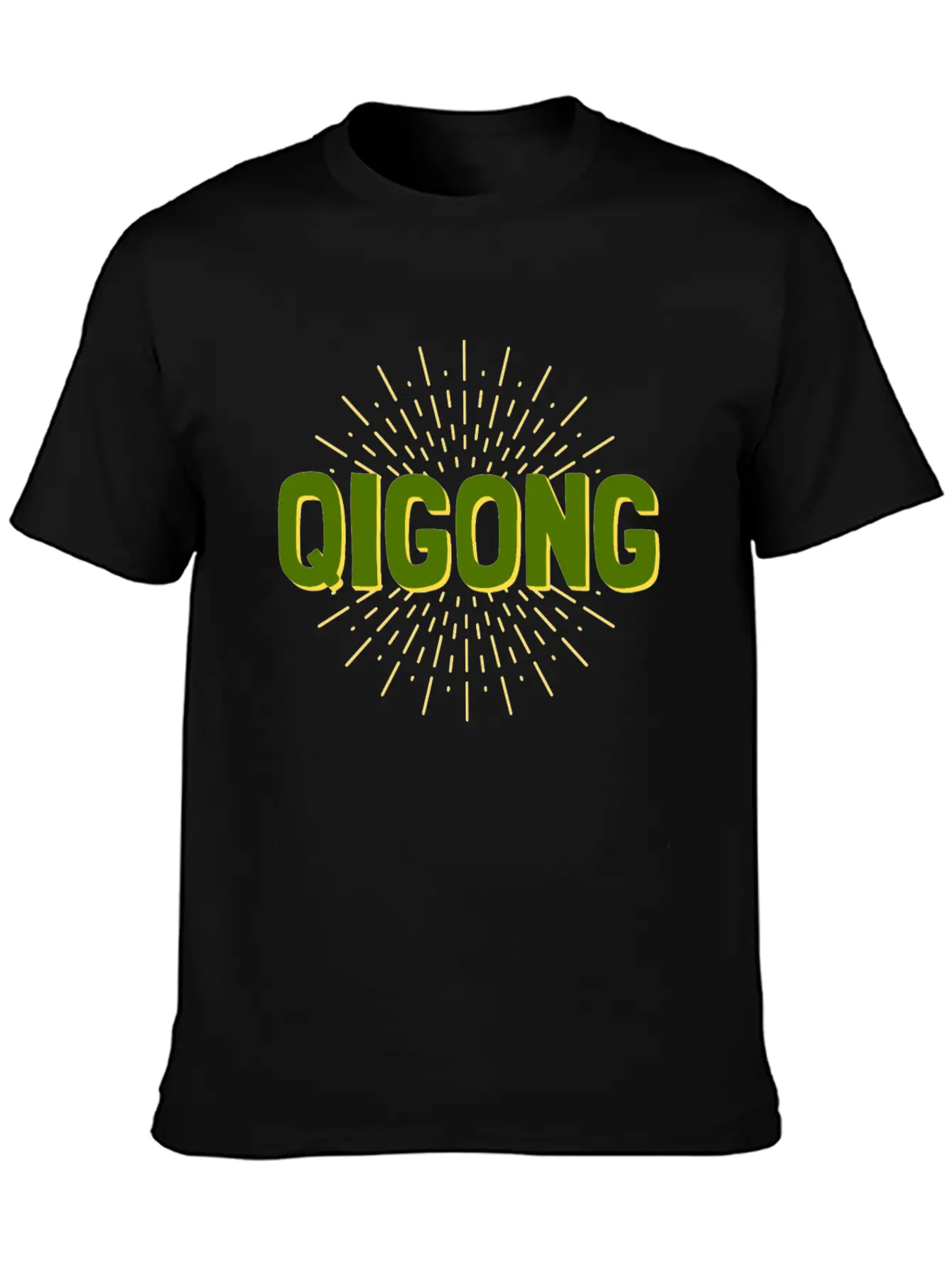 Qigong Qi Gong Chinese Exercise Gift Soft Cotton Short Sleeve Tee – Unisex Wardrobe Staple
