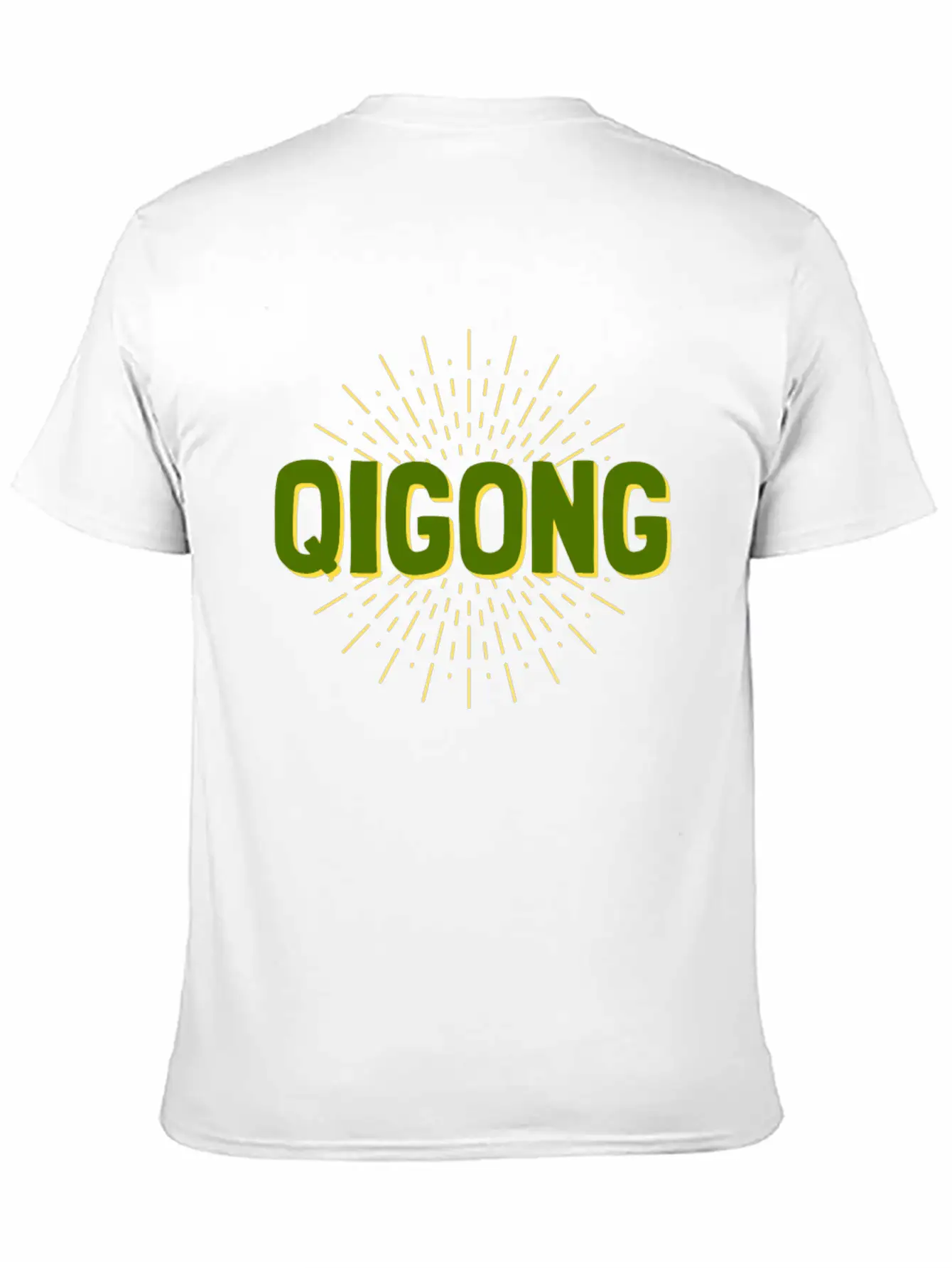 Qigong Qi Gong Chinese Exercise Gift Soft Cotton Short Sleeve Tee – Unisex Wardrobe Staple