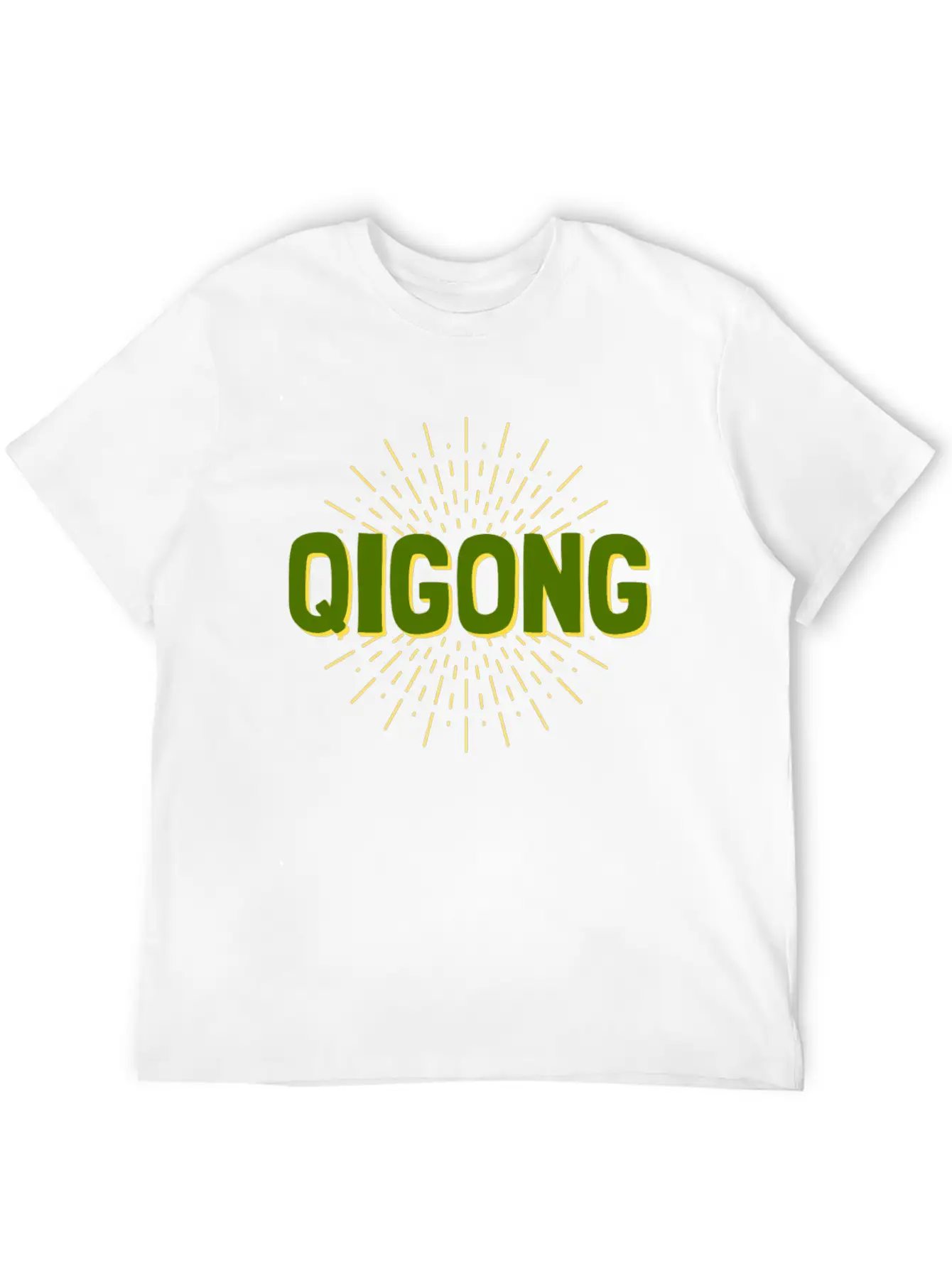 Qigong Qi Gong Chinese Exercise Gift Soft Cotton Short Sleeve Tee – Unisex Wardrobe Staple