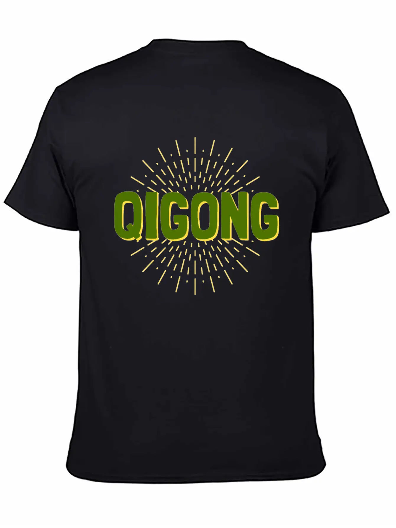 Qigong Qi Gong Chinese Exercise Gift Soft Cotton Short Sleeve Tee – Unisex Wardrobe Staple