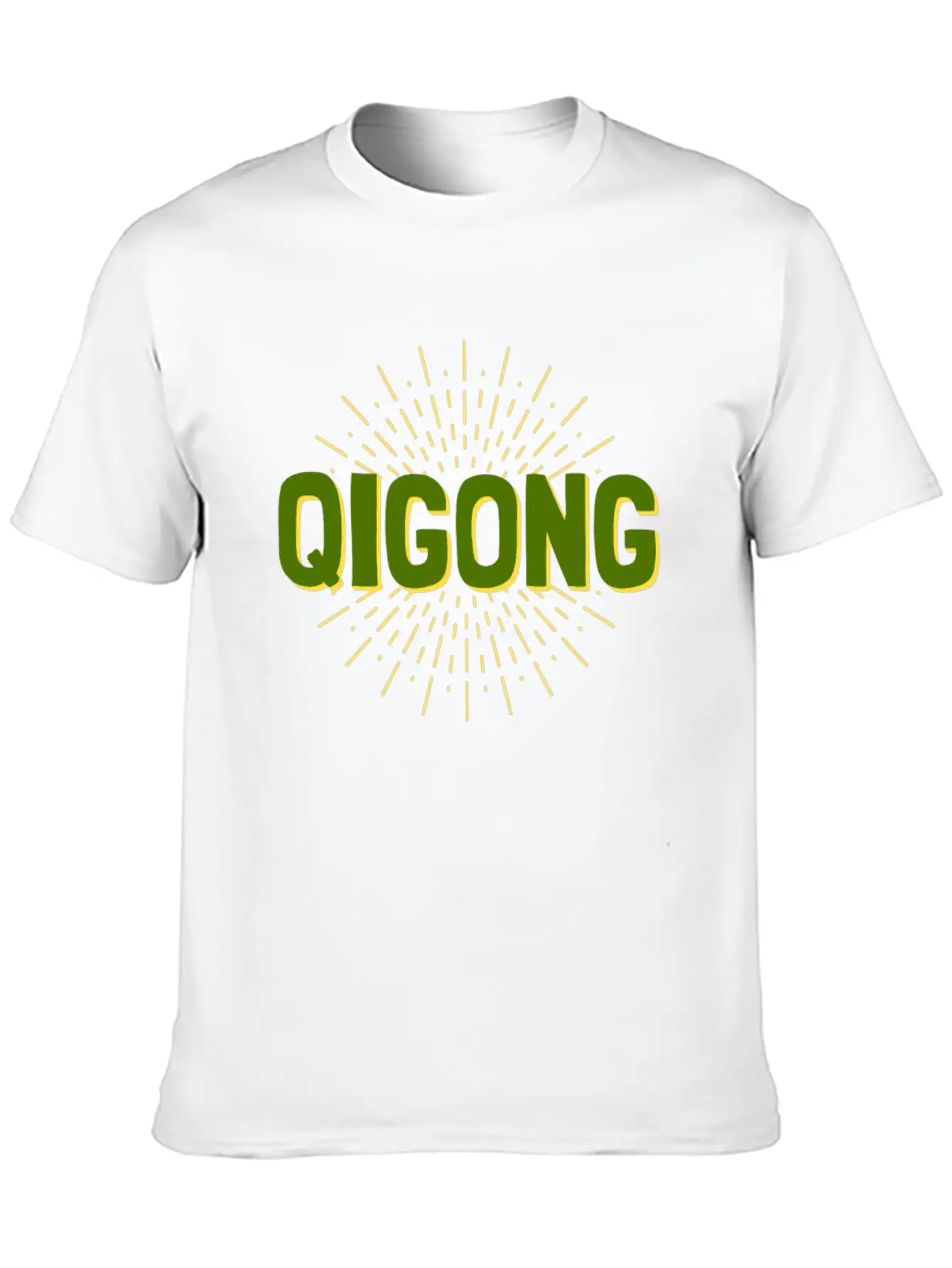 Qigong Qi Gong Chinese Exercise Gift Soft Cotton Short Sleeve Tee – Unisex Wardrobe Staple