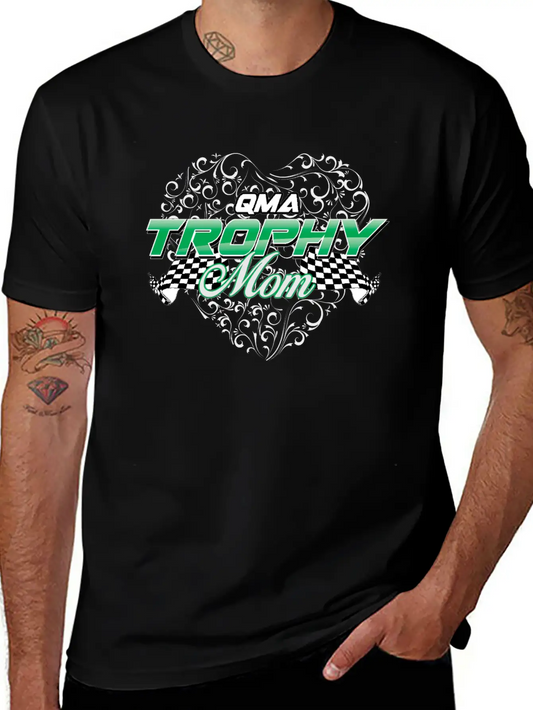 QMA Trophy Mom - Awesome QMA Mom T-shirt Classic Fit Graphic Tee For Daily Comfort – Unisex Cotton Shirt