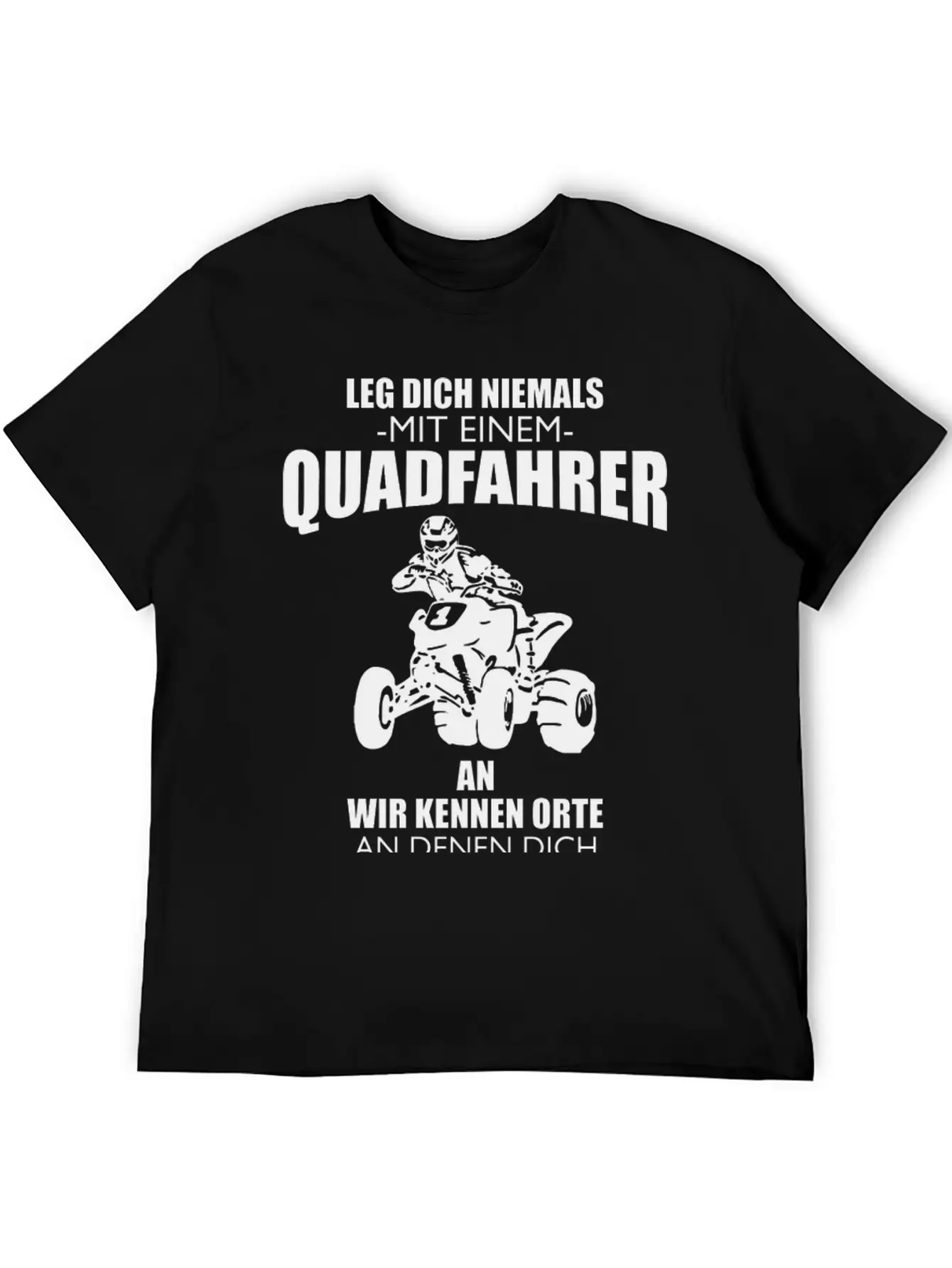 Quad Rider Gift Offroad Off-road Vehicle Lightweight Cotton T-Shirt – Daily Comfort Graphic Shirt