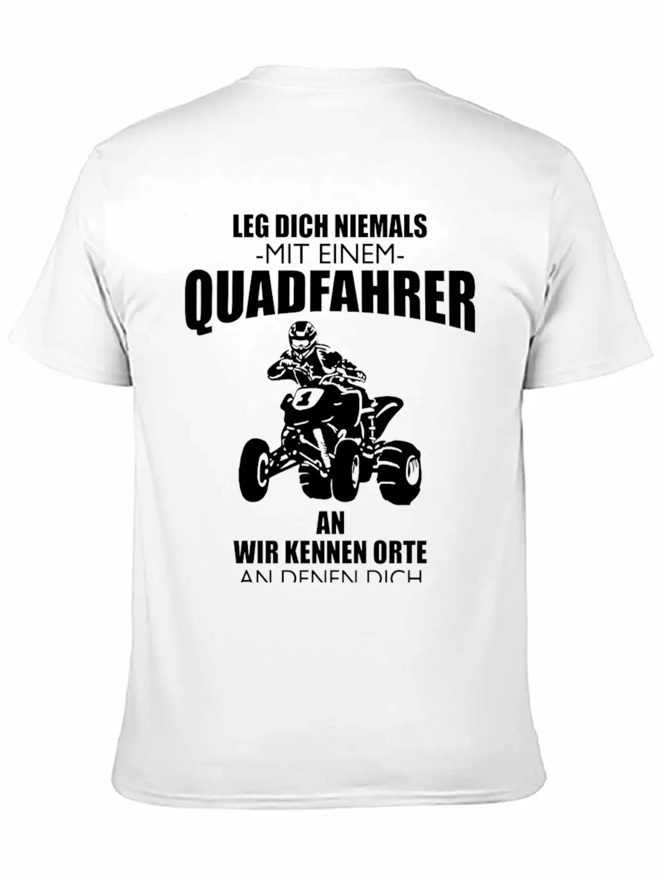 Quad Rider Gift Offroad Off-road Vehicle Lightweight Cotton T-Shirt – Daily Comfort Graphic Shirt