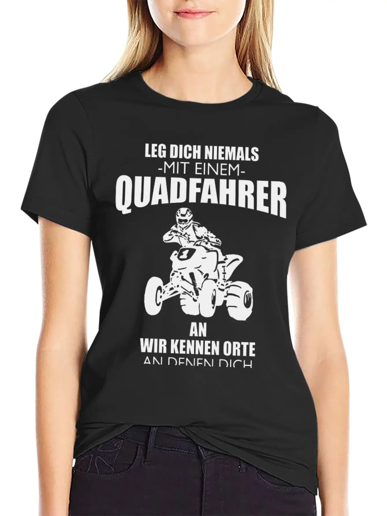 Quad Rider Gift Offroad Off-road Vehicle Lightweight Cotton T-Shirt – Daily Comfort Graphic Shirt