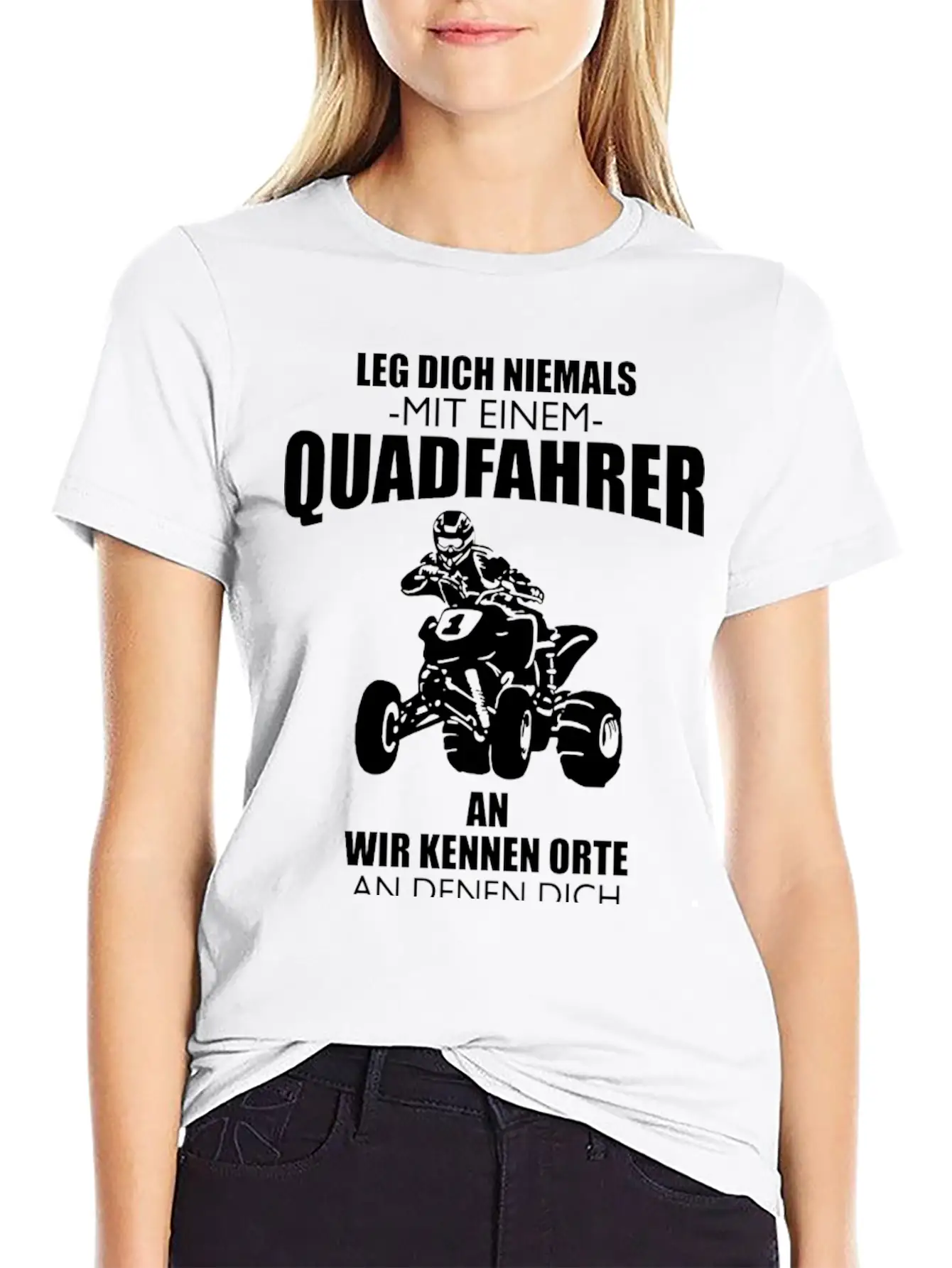 Quad Rider Gift Offroad Off-road Vehicle Lightweight Cotton T-Shirt – Daily Comfort Graphic Shirt