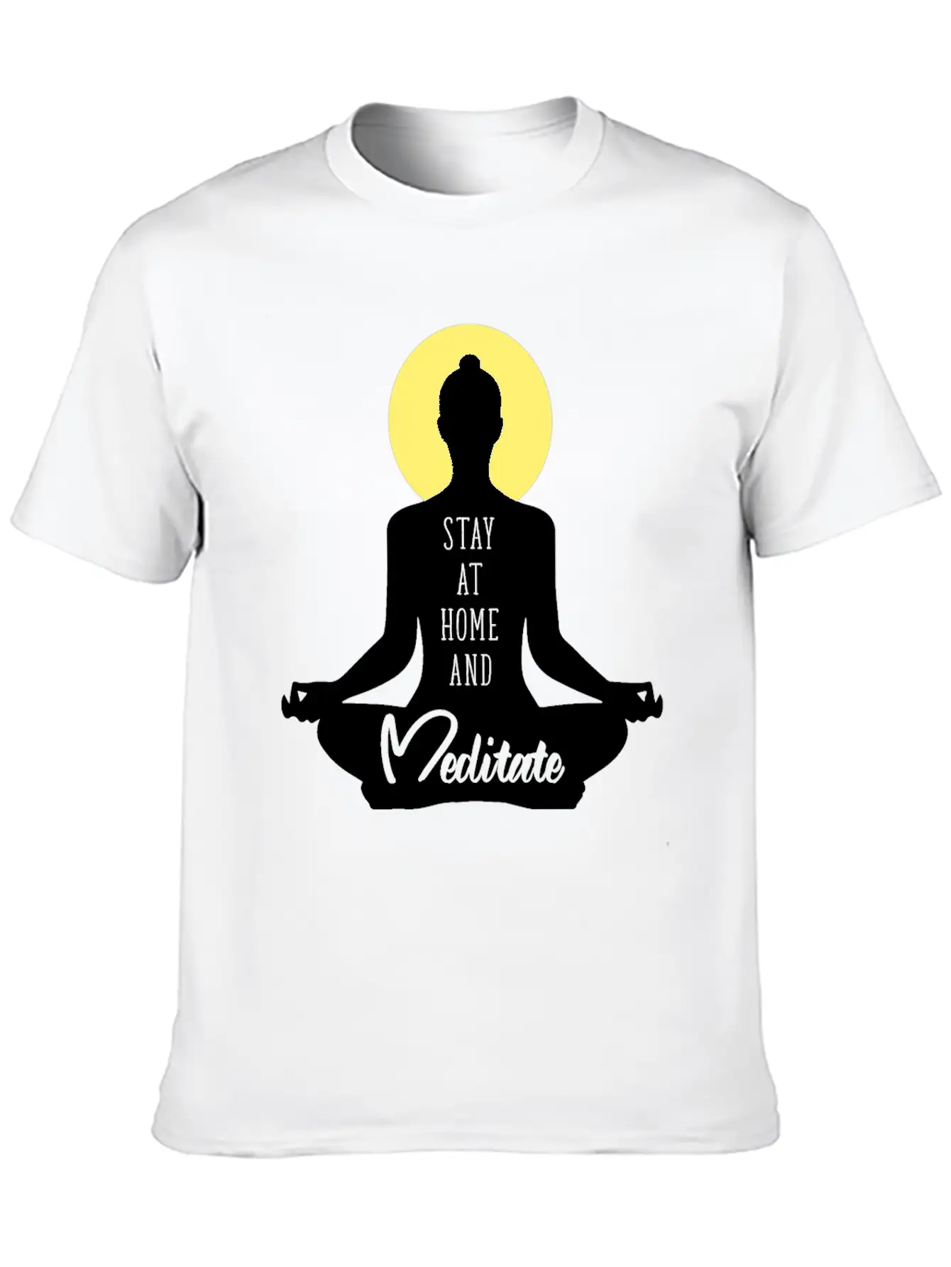 Quarantine Quotes Social Distance Stay At Home Unisex Casual T-Shirt – Clean Design For Daily Comfort