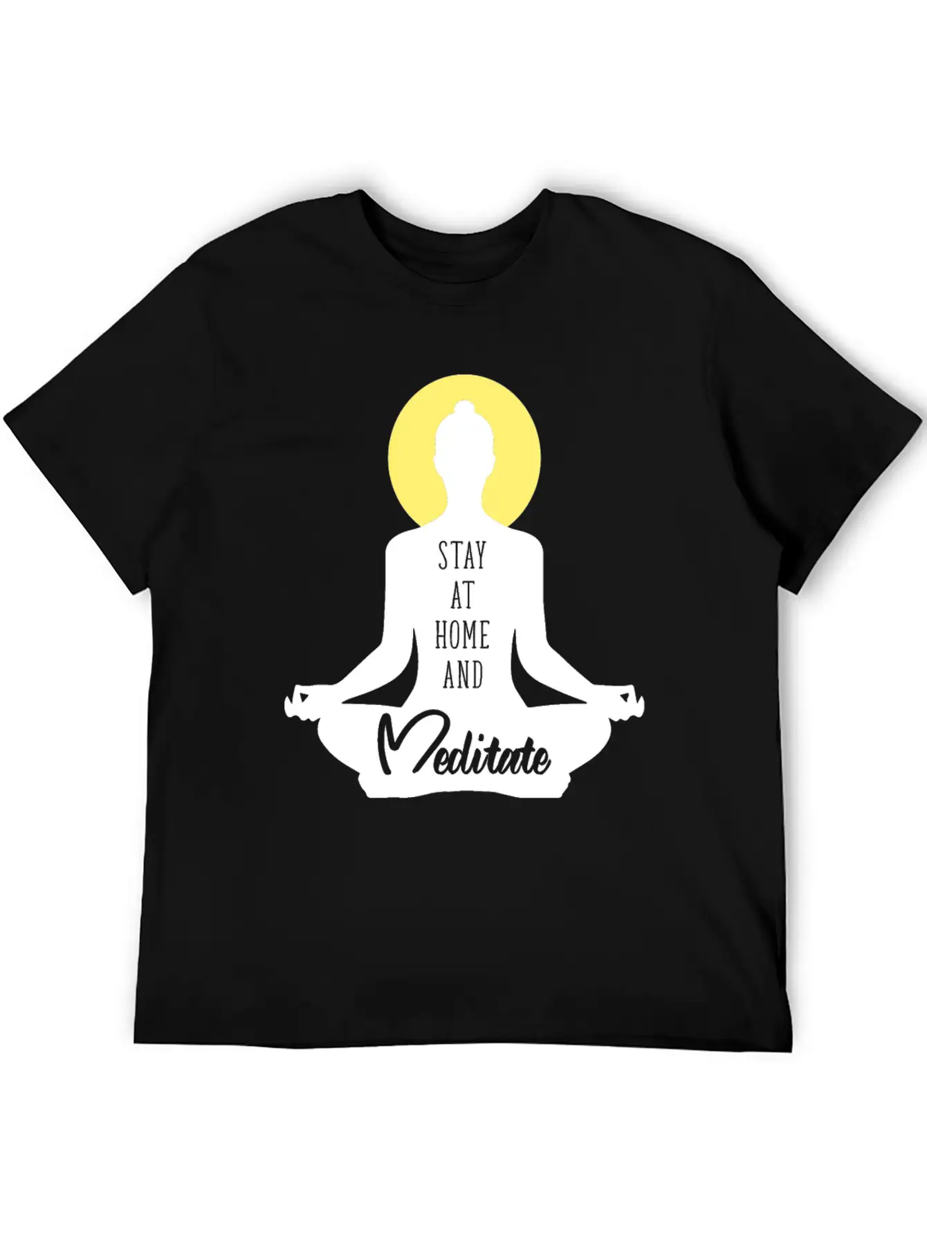 Quarantine Quotes Social Distance Stay At Home Unisex Casual T-Shirt – Clean Design For Daily Comfort