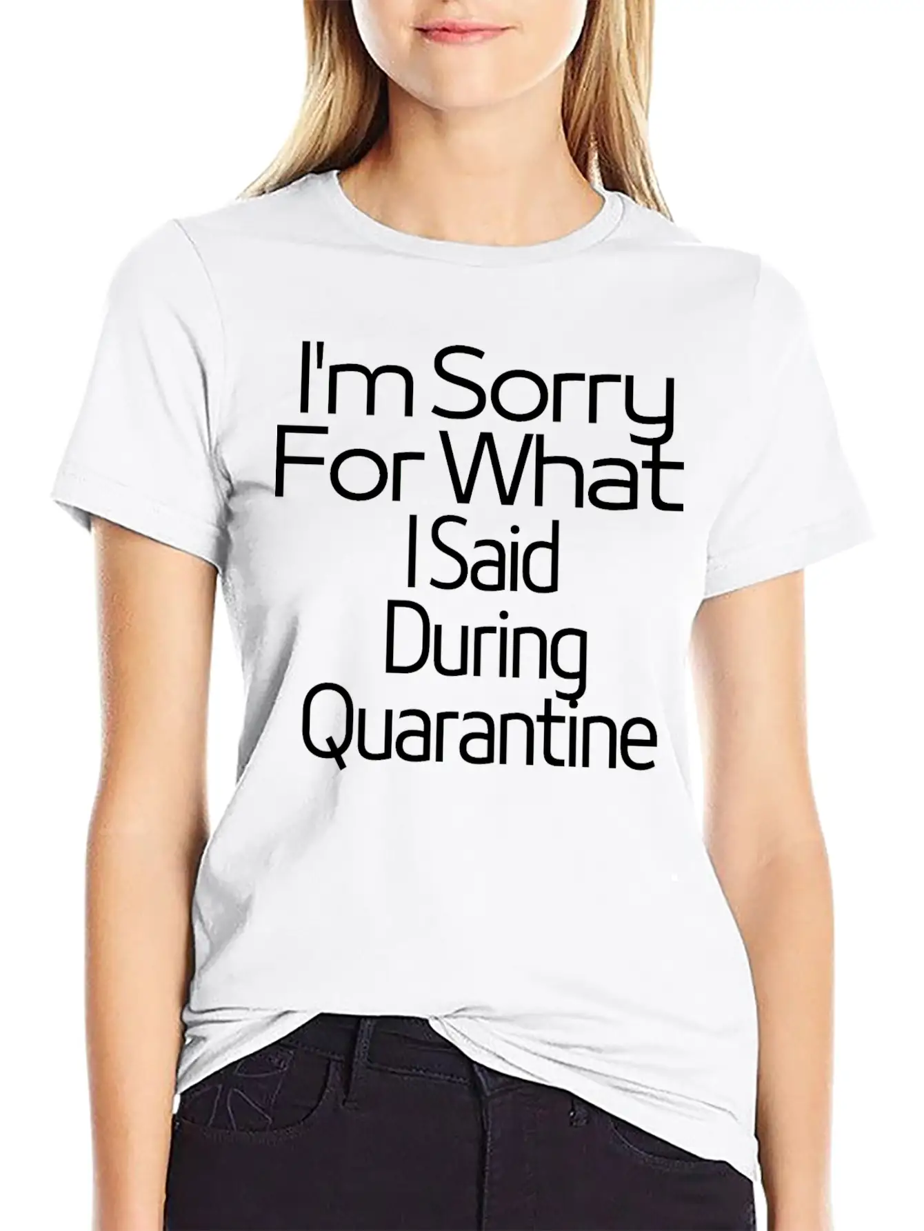 Quarantine Unisex Casual T-Shirt – Clean Design For Daily Comfort