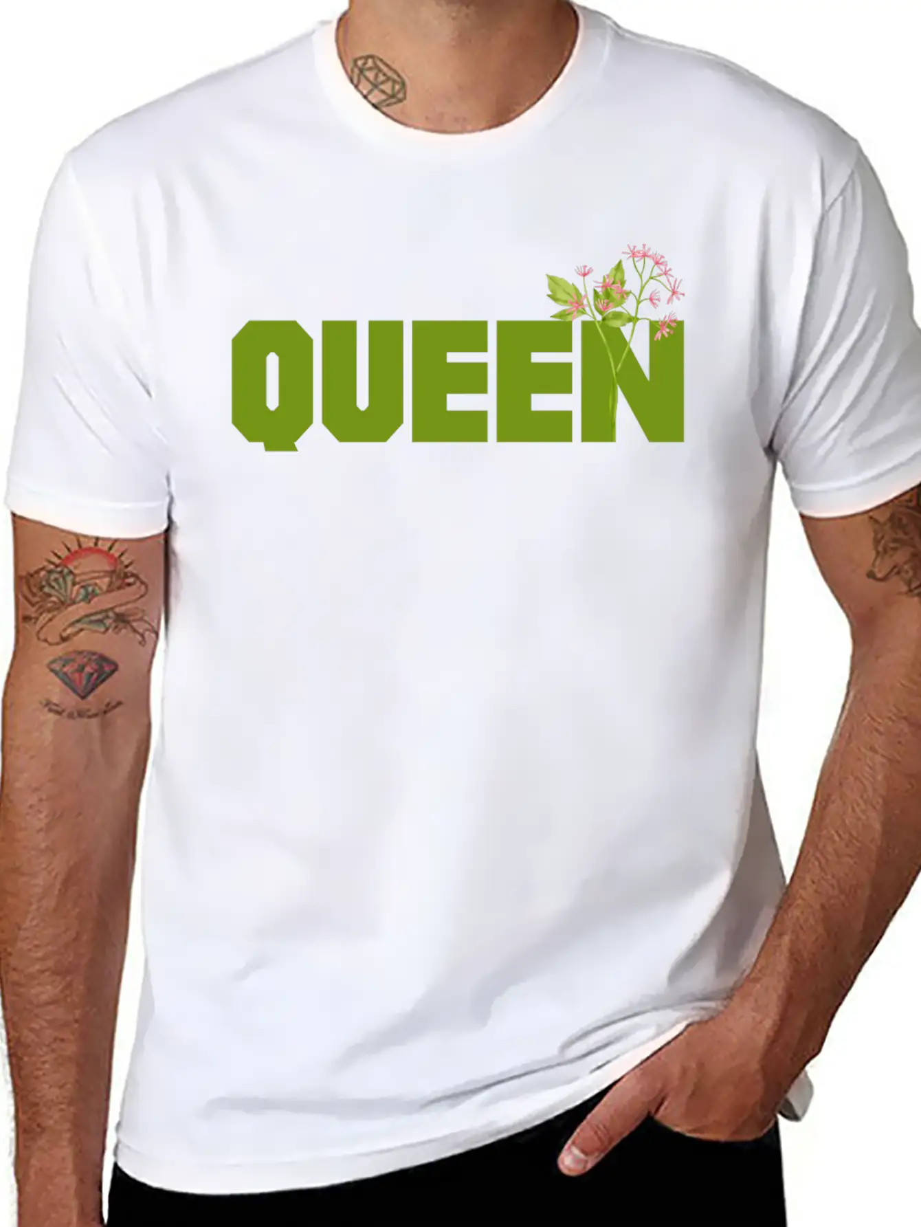 Queen Unisex Casual T-Shirt – Clean Design For Daily Comfort