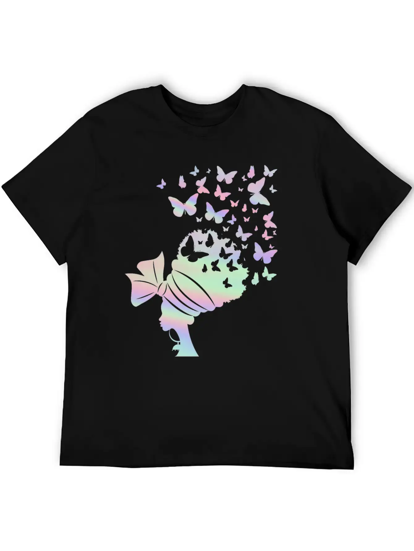 Queen Women Butterfly Lover Pastel Unisex Casual T-Shirt – Clean Design For Daily Comfort