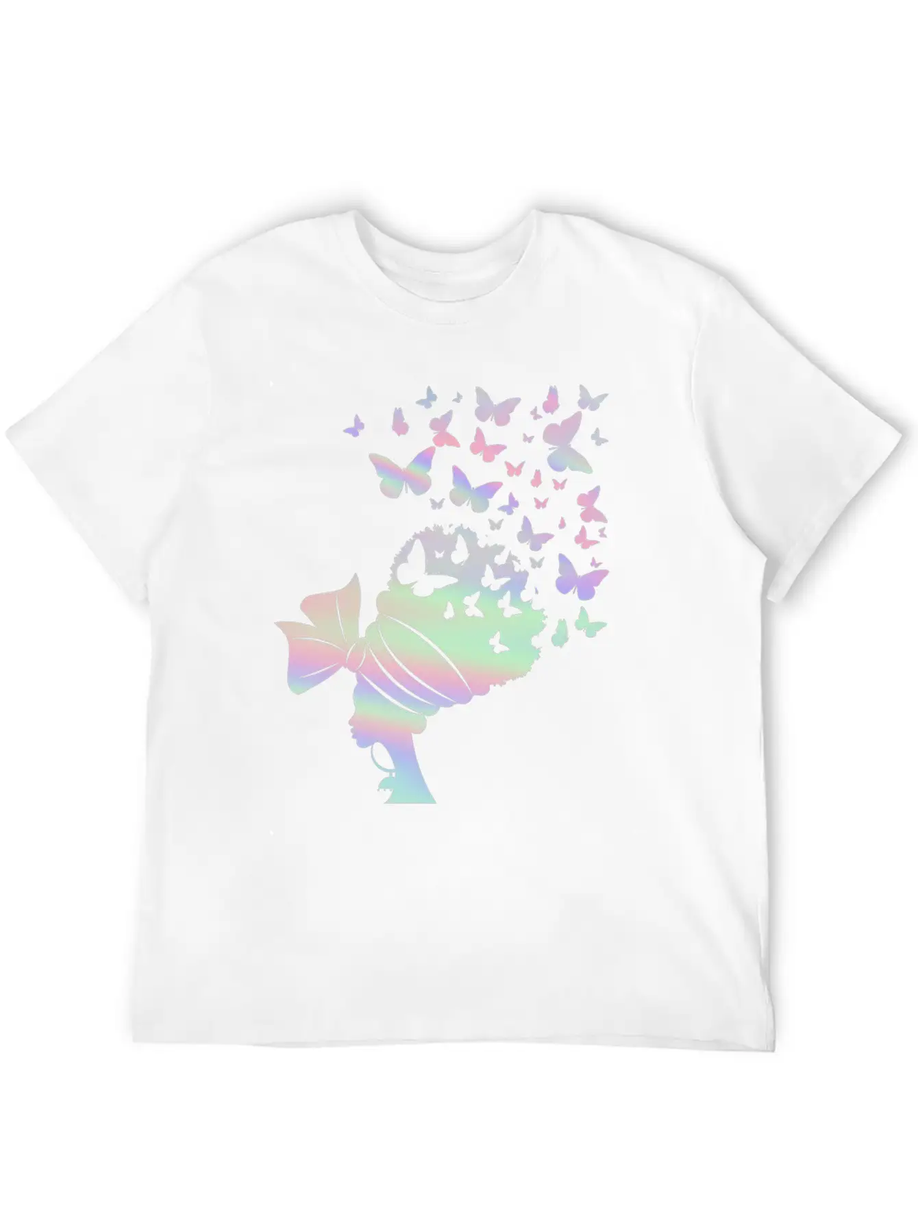 Queen Women Butterfly Lover Pastel Unisex Casual T-Shirt – Clean Design For Daily Comfort